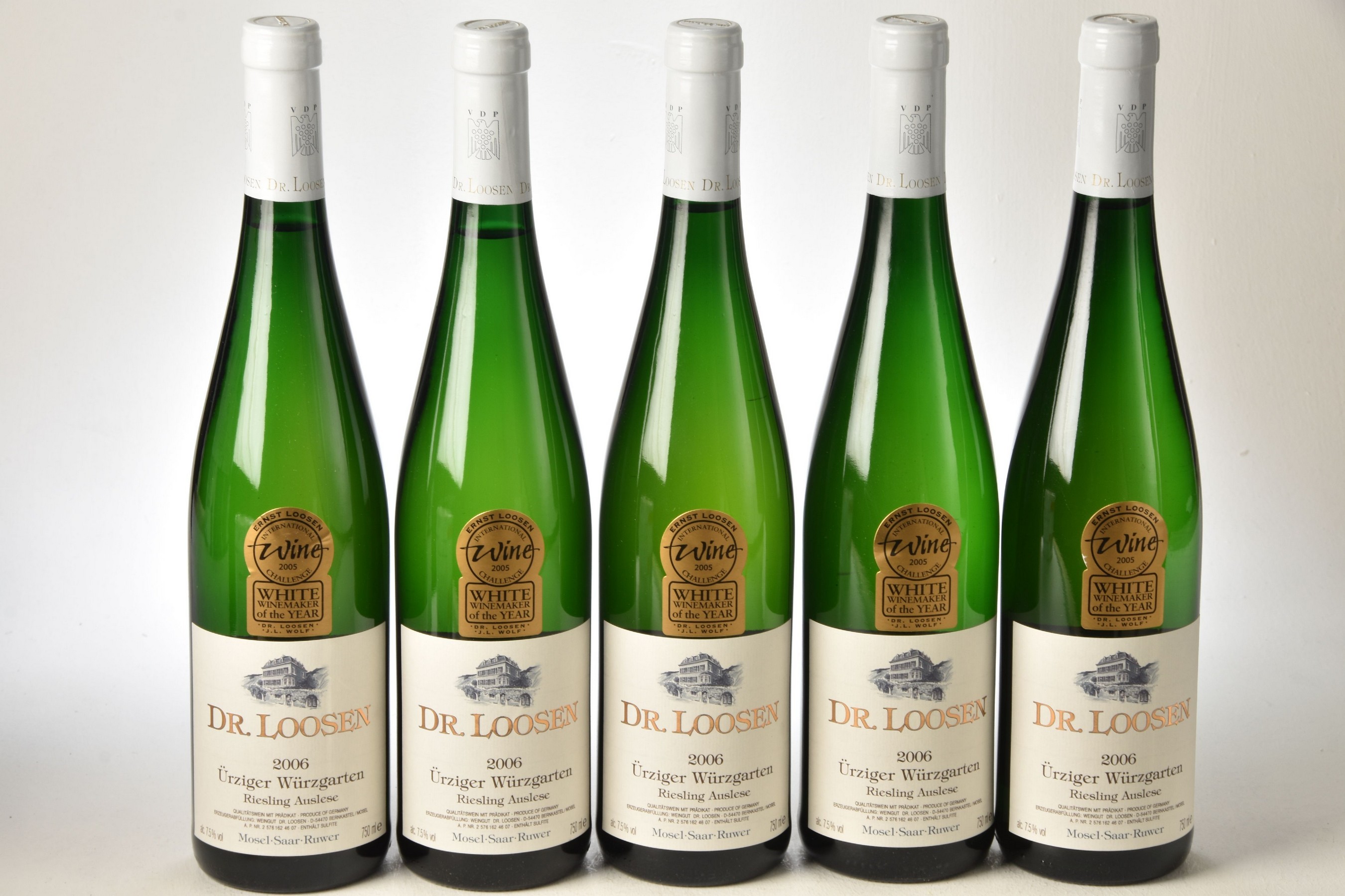 Urziger Wurzgarten Riesling Auslese Dr Loosen 2005 5 bts