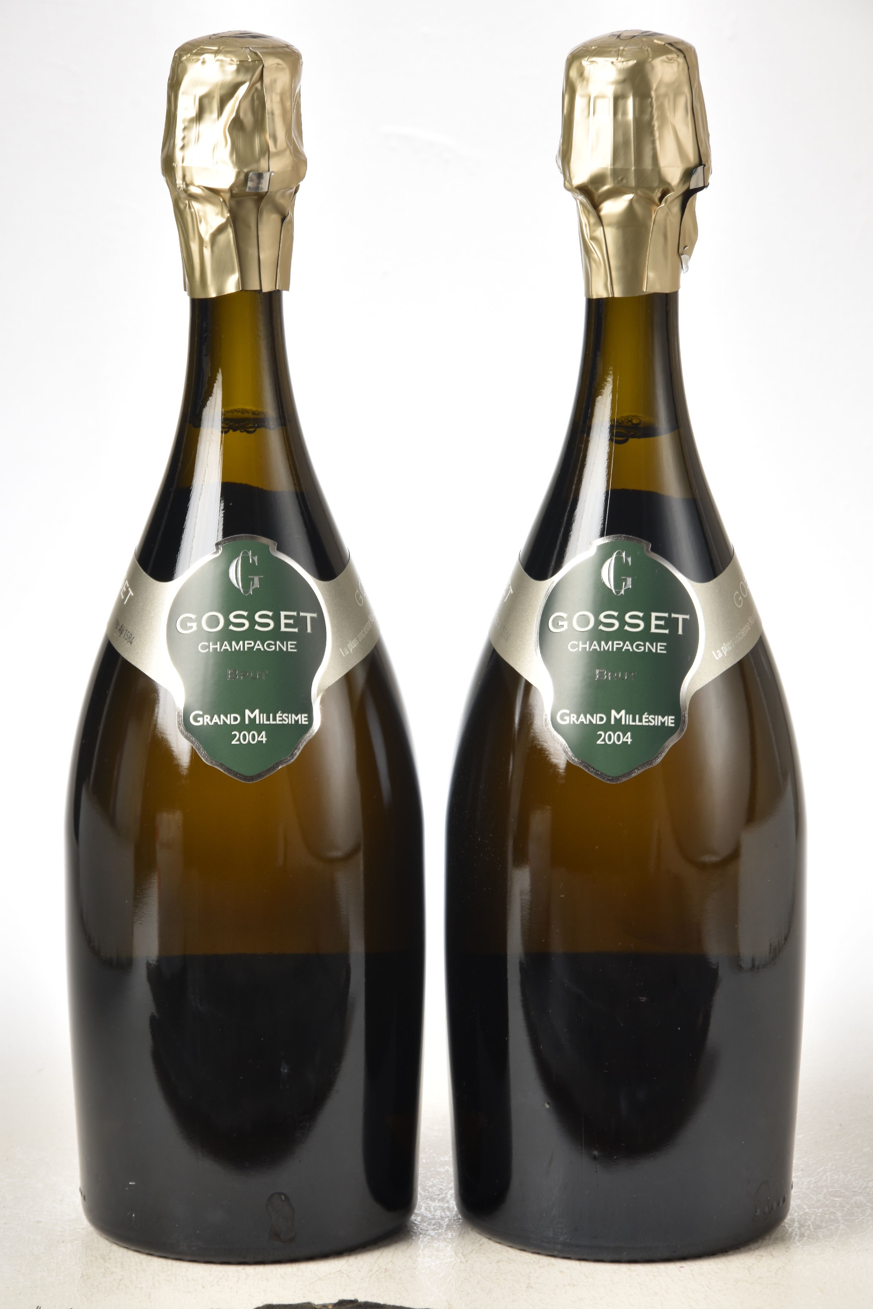 Champagne Gosset Brut Vintage 2004 2 bts