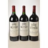 Chateau Leoville Las Cases 3 Magnum '9' Case In Bond