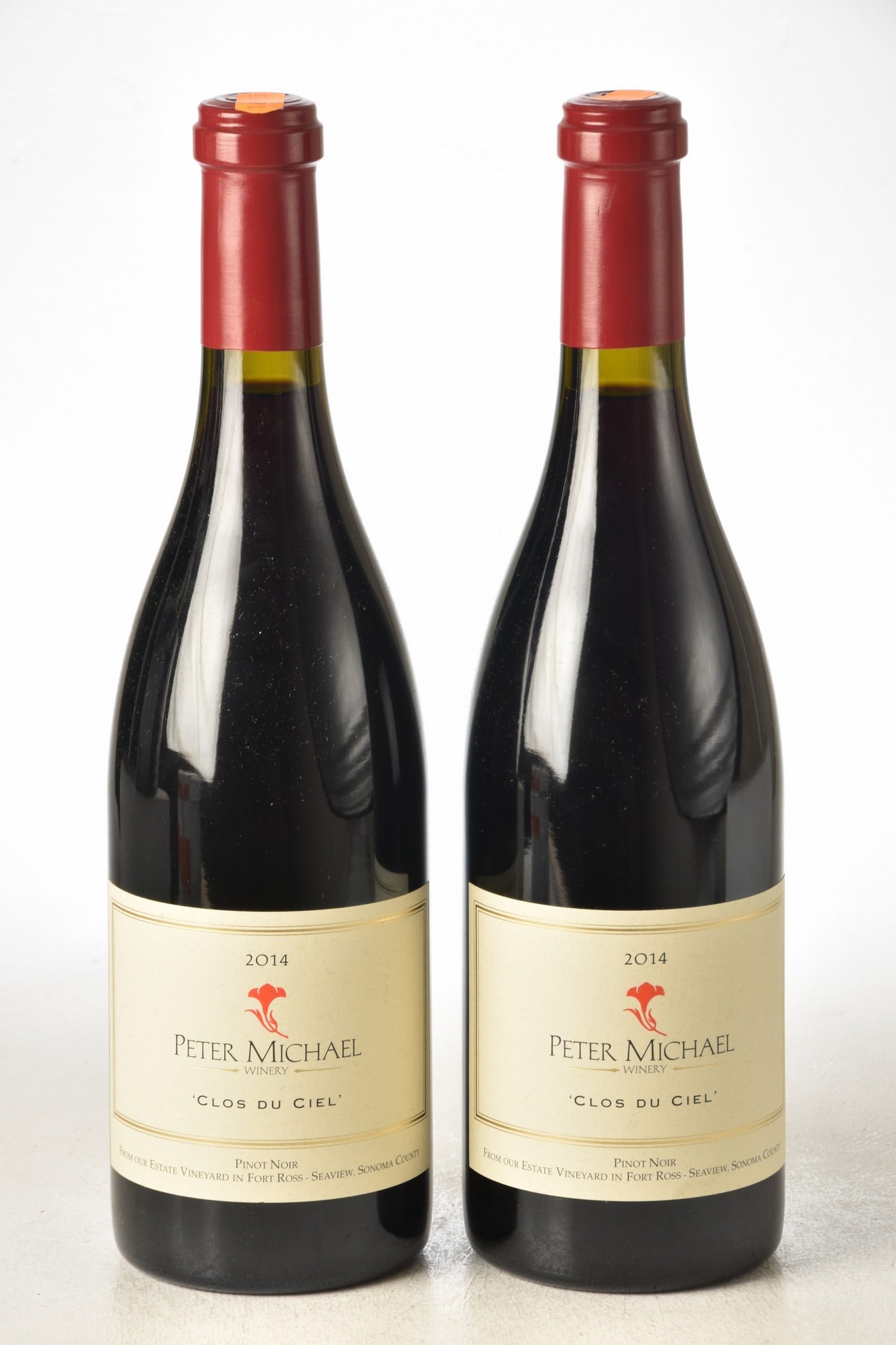 Peter Michael Winery Clos Du Ciel Pinot Noir 2014 2 bts In Bond