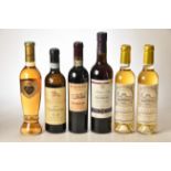 Mixed Sweet Wines inc Vin Santo Castello Di Ama 2011 6 bts