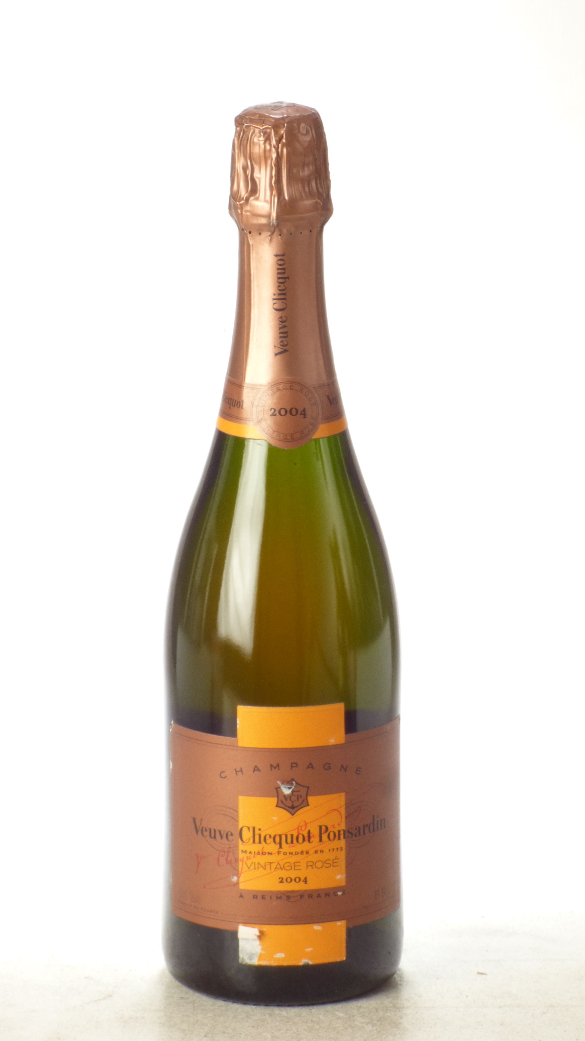 Champagne Veuve Clicquot Rose 2004 1 Bt