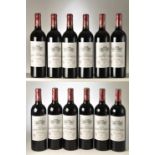 Chateau Grand Puy Lacoste 2008 Pauillac 12 bts OWC In Bond