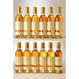 Chateau D'Yquem 1998 Sauternes 12 hf bts OWC In Bond