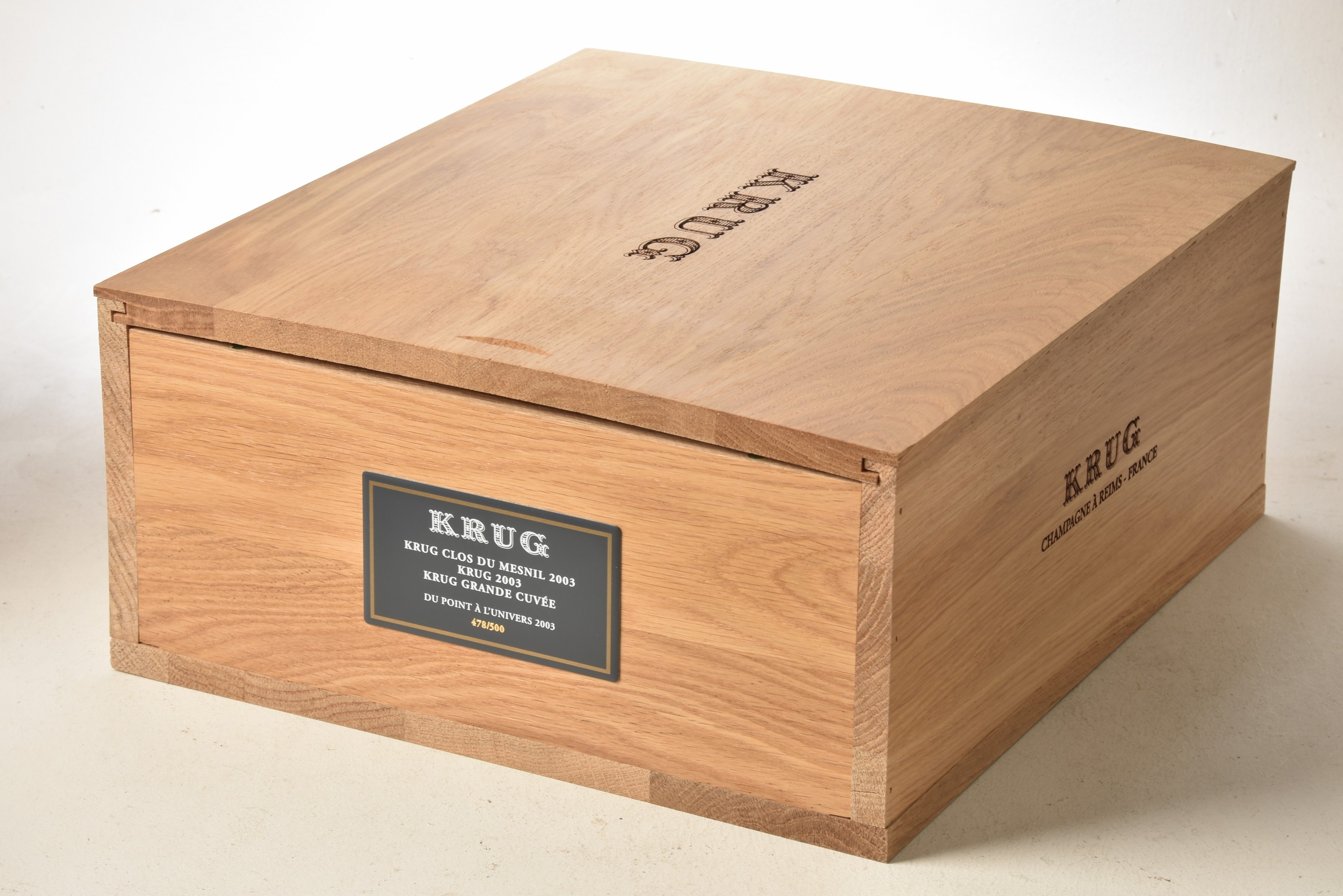 Champagne Krug Collection Case Point A L'Univers 2003 OWC In Bond - Image 2 of 2