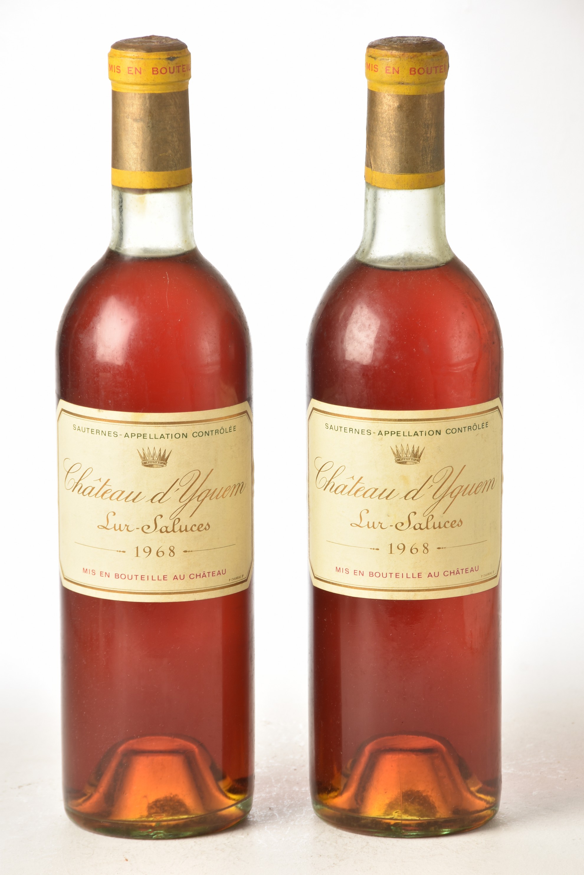 Chateau D'Yquem 1968 2 bts