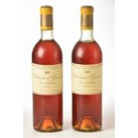 Chateau D'Yquem 1968 2 bts