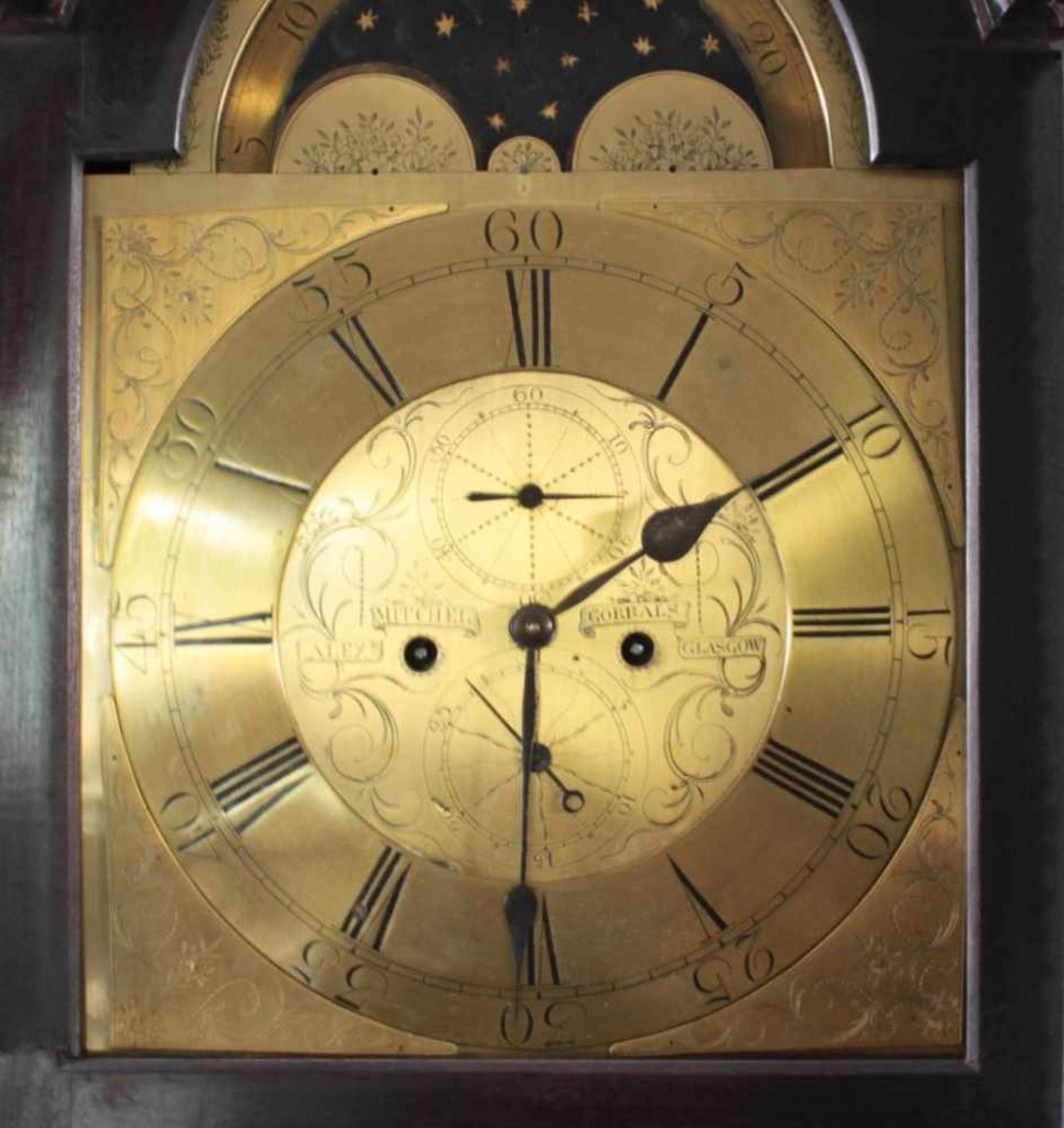 Englische Standuhr, um 1830 - Bild 3 aus 5