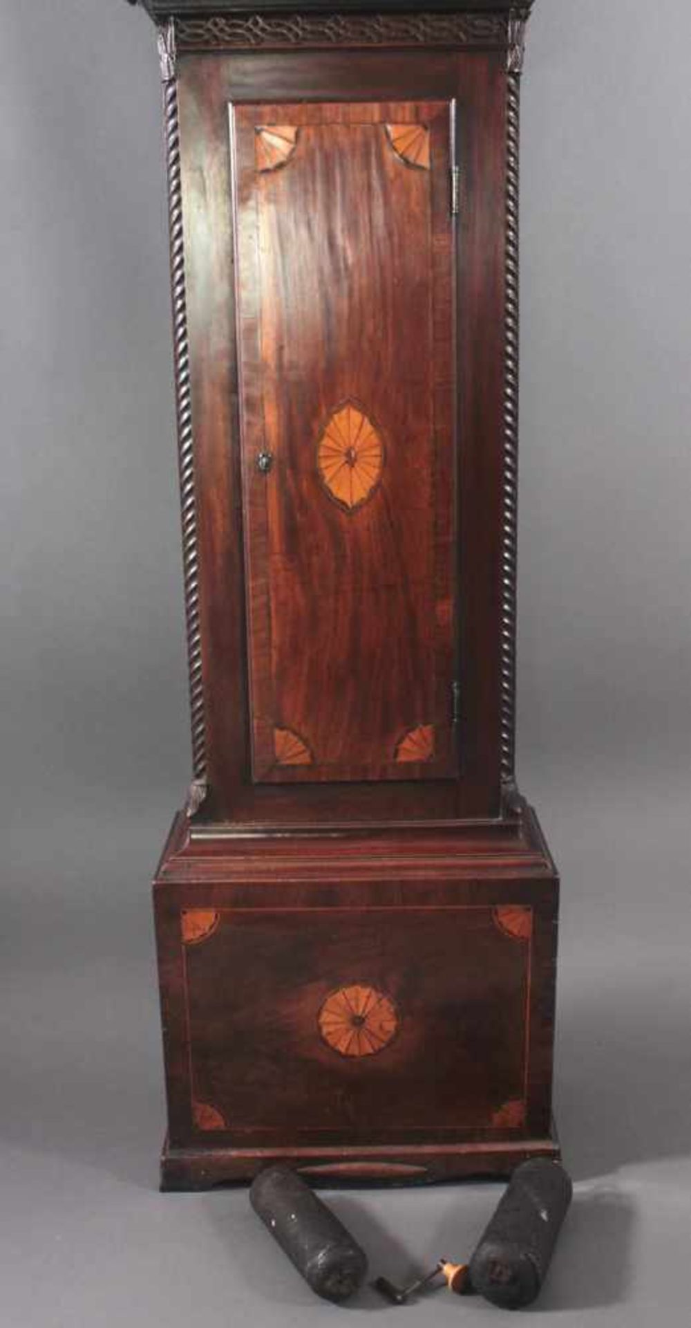 Englische Standuhr, um 1830 - Bild 4 aus 5