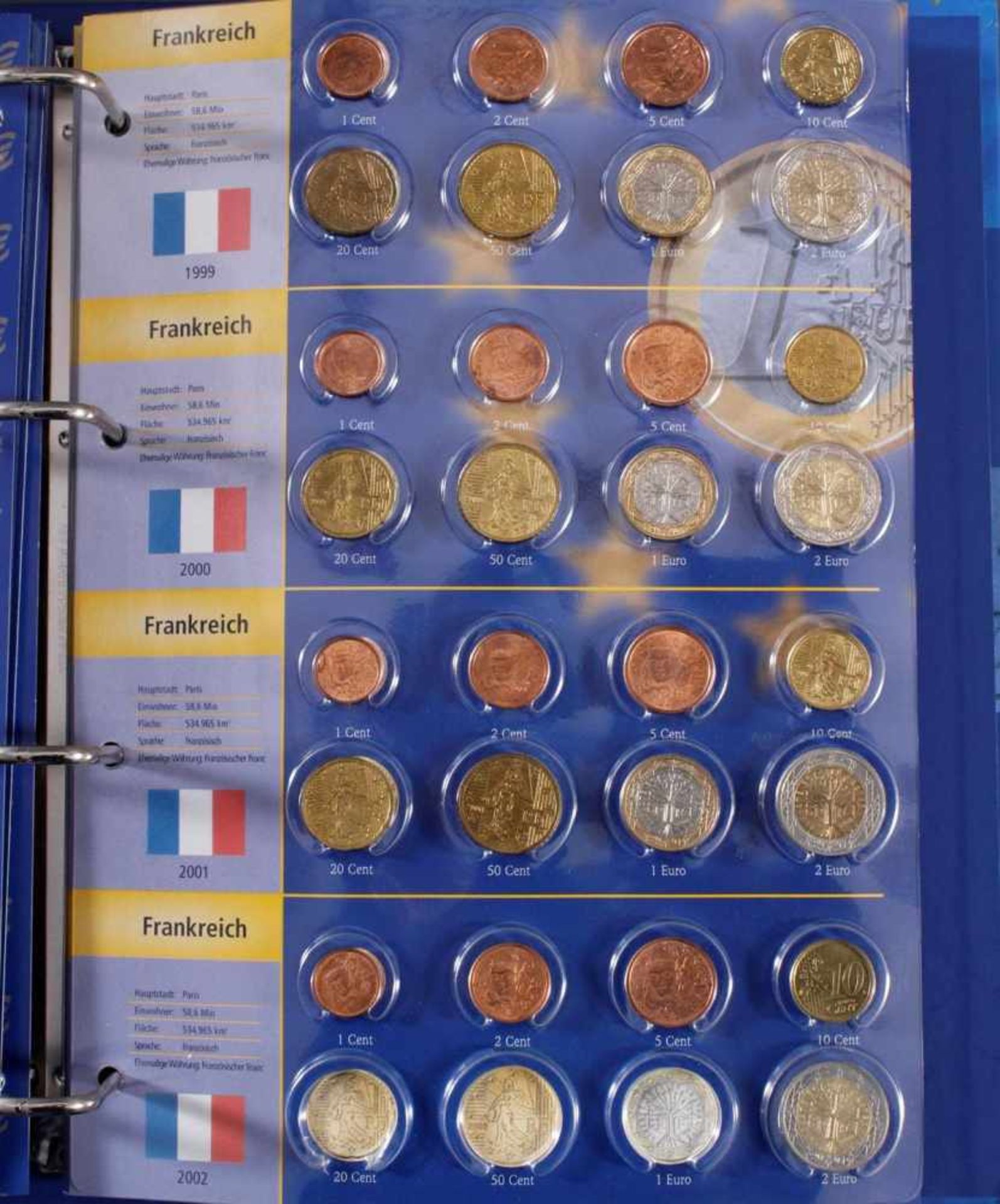 Sammelalbum Euro Münzen 1999-2002< - Bild 5 aus 11