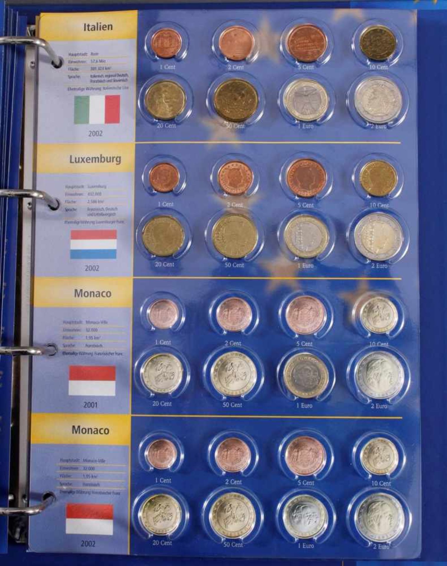 Sammelalbum Euro Münzen 1999-2002< - Bild 8 aus 11