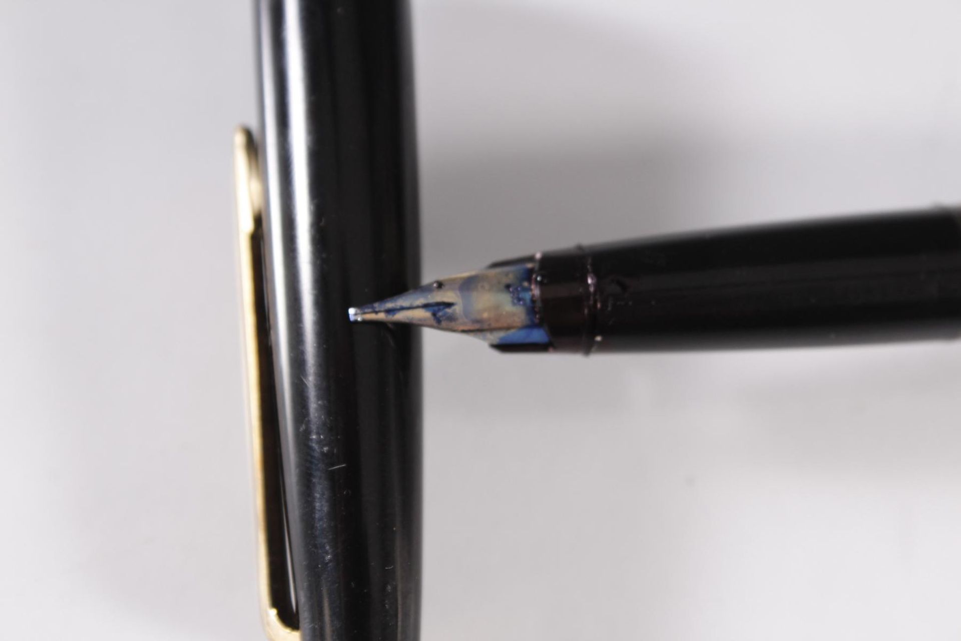 Montblanc Füller mit Goldfeder< - Bild 4 aus 4