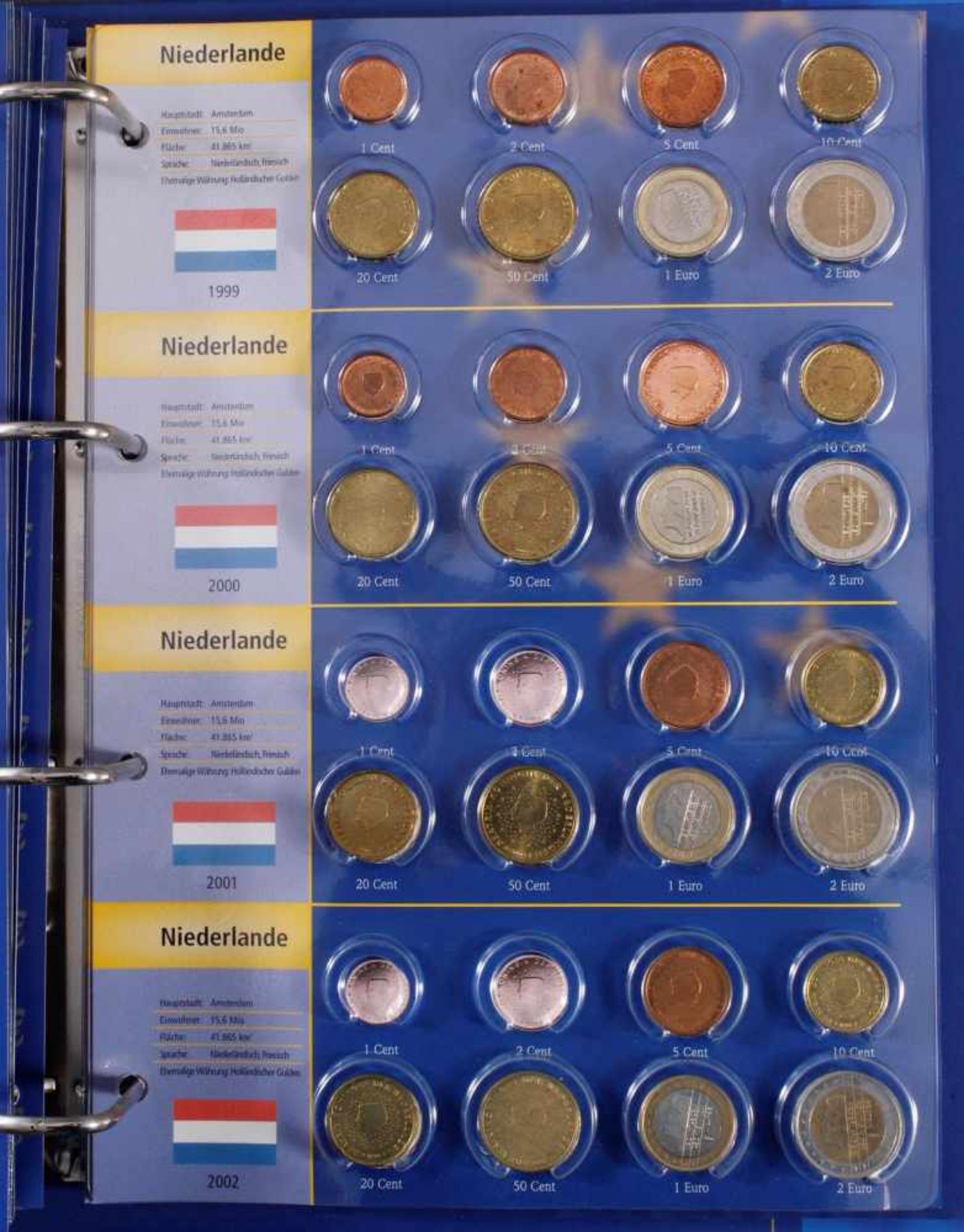 Sammelalbum Euro Münzen 1999-2002< - Bild 9 aus 11