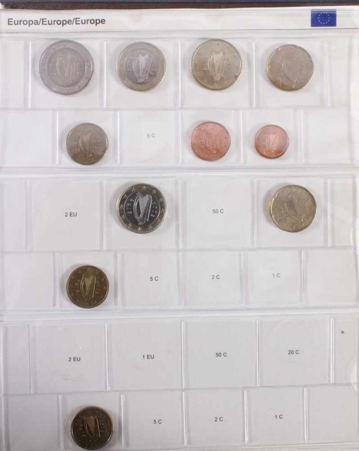 Kleine Euro-Münzsammlung< - Bild 5 aus 12