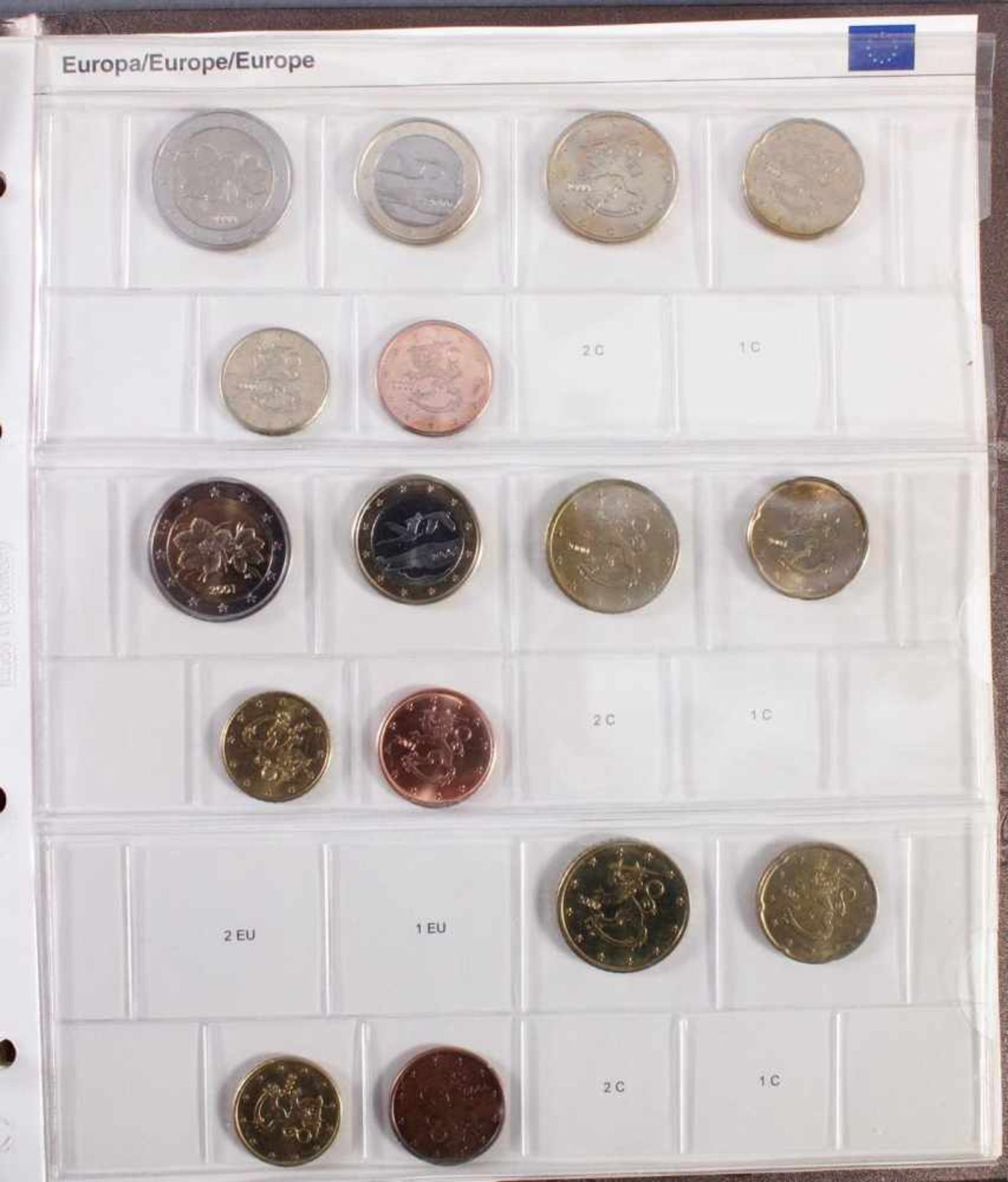 Kleine Euro-Münzsammlung< - Bild 6 aus 12