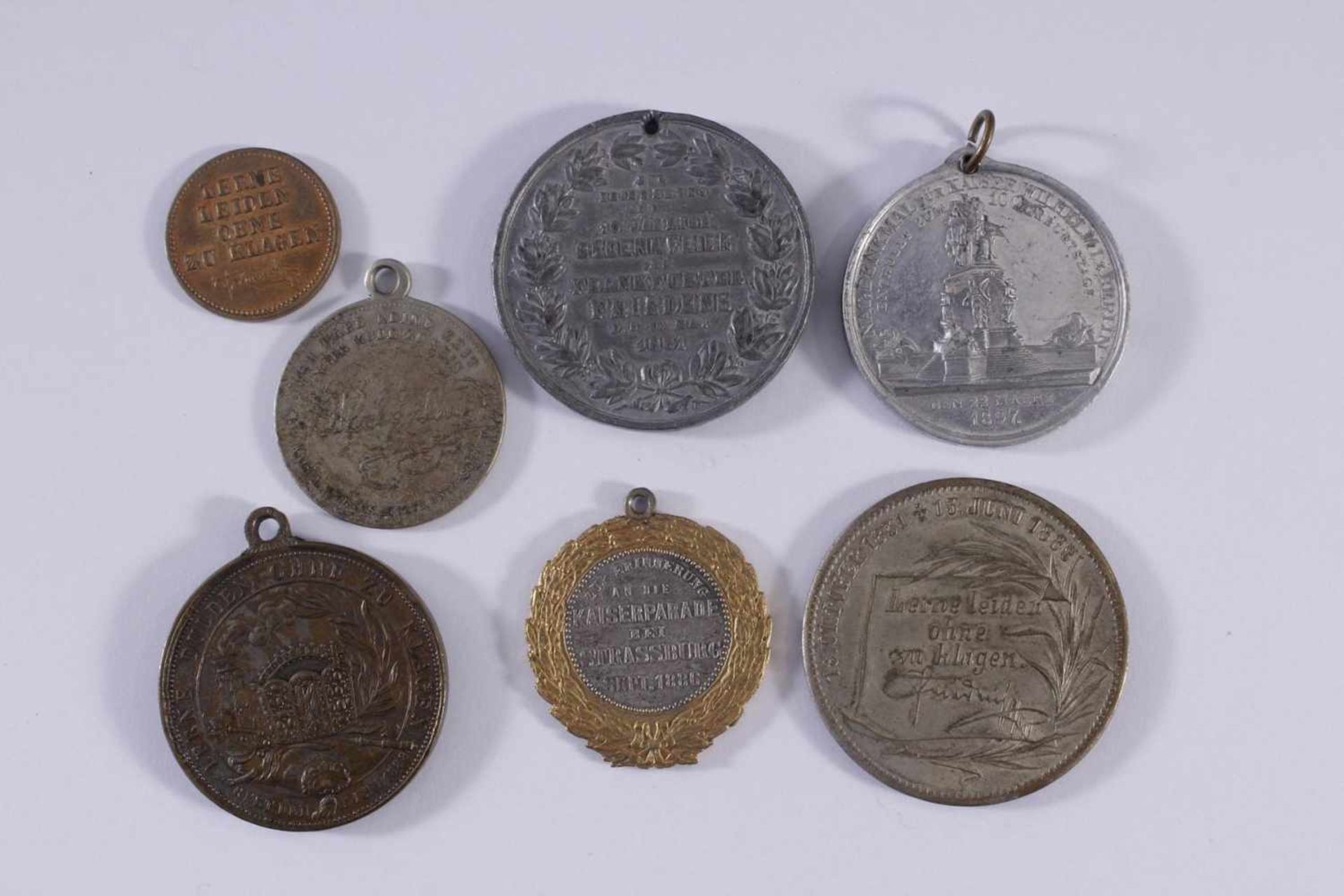 Kleine Sammlung Medaillen - Image 2 of 2