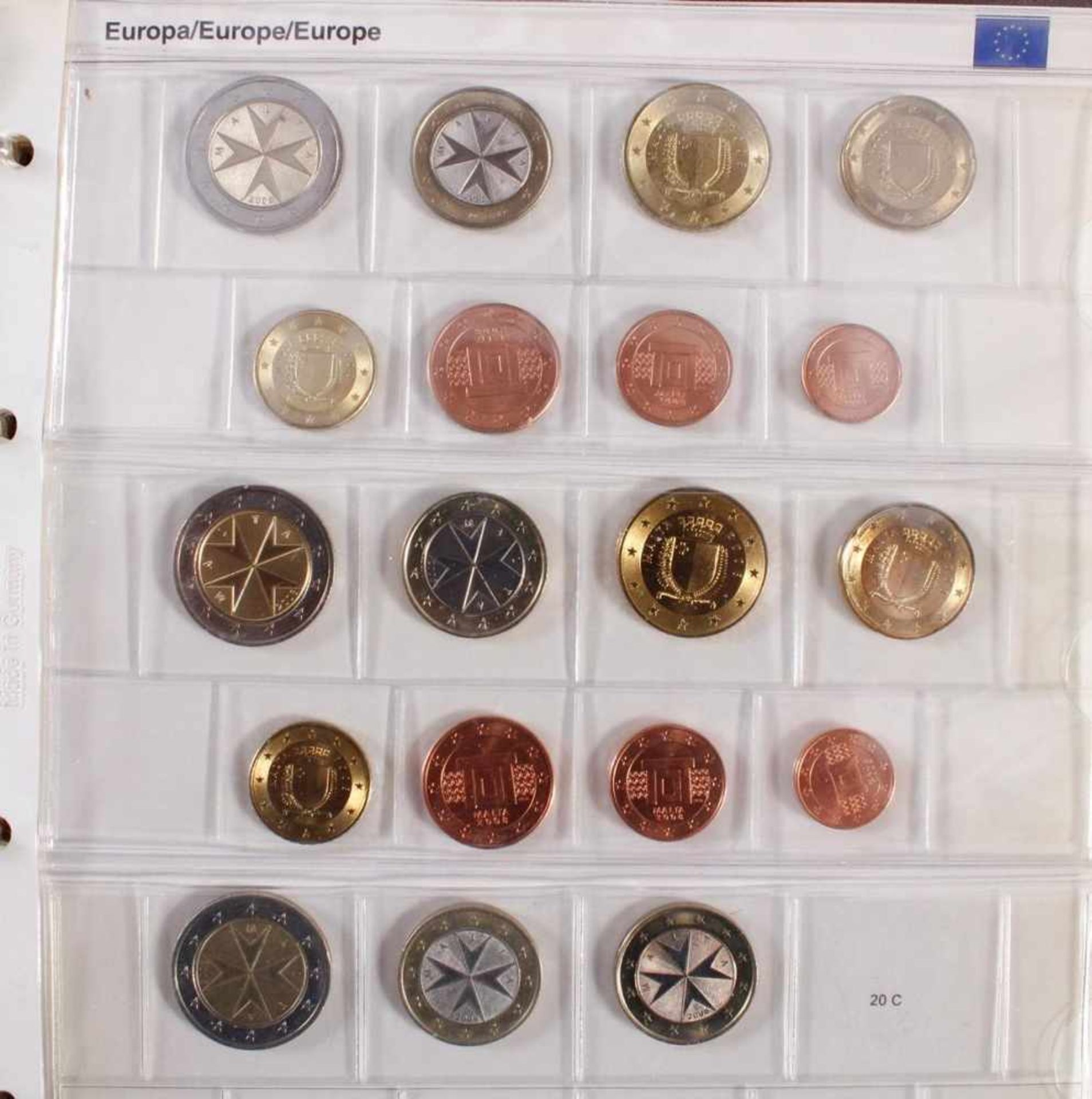 Kleine Euro-Münzsammlung< - Bild 7 aus 12