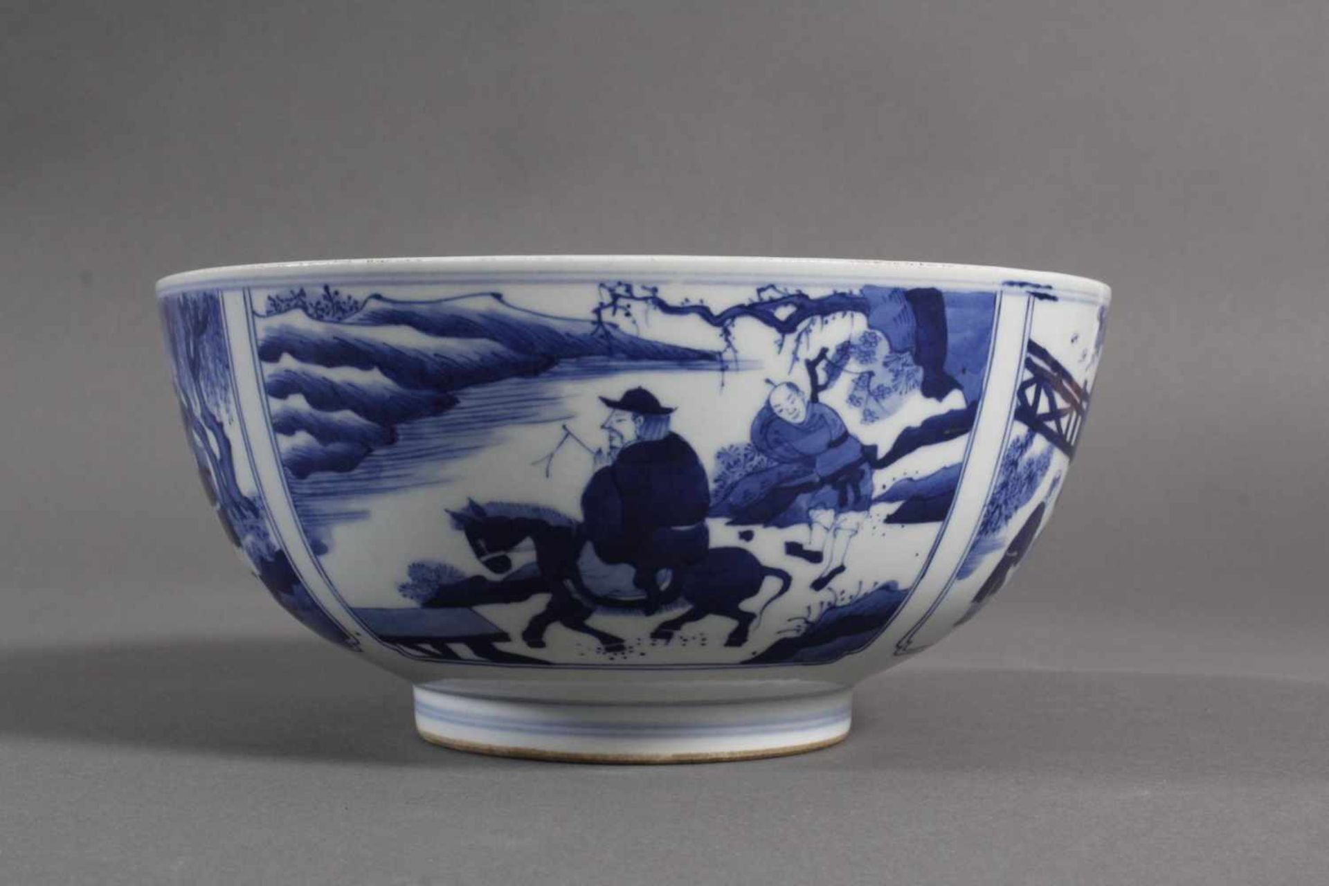 Porzellan-Kumme, China wohl 19. Jahrhundert - Bild 6 aus 9