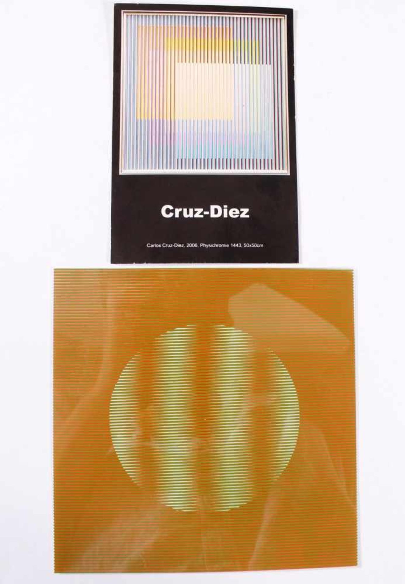 Carlos Cruz-Diez, Serigraphie aus Plexiglas