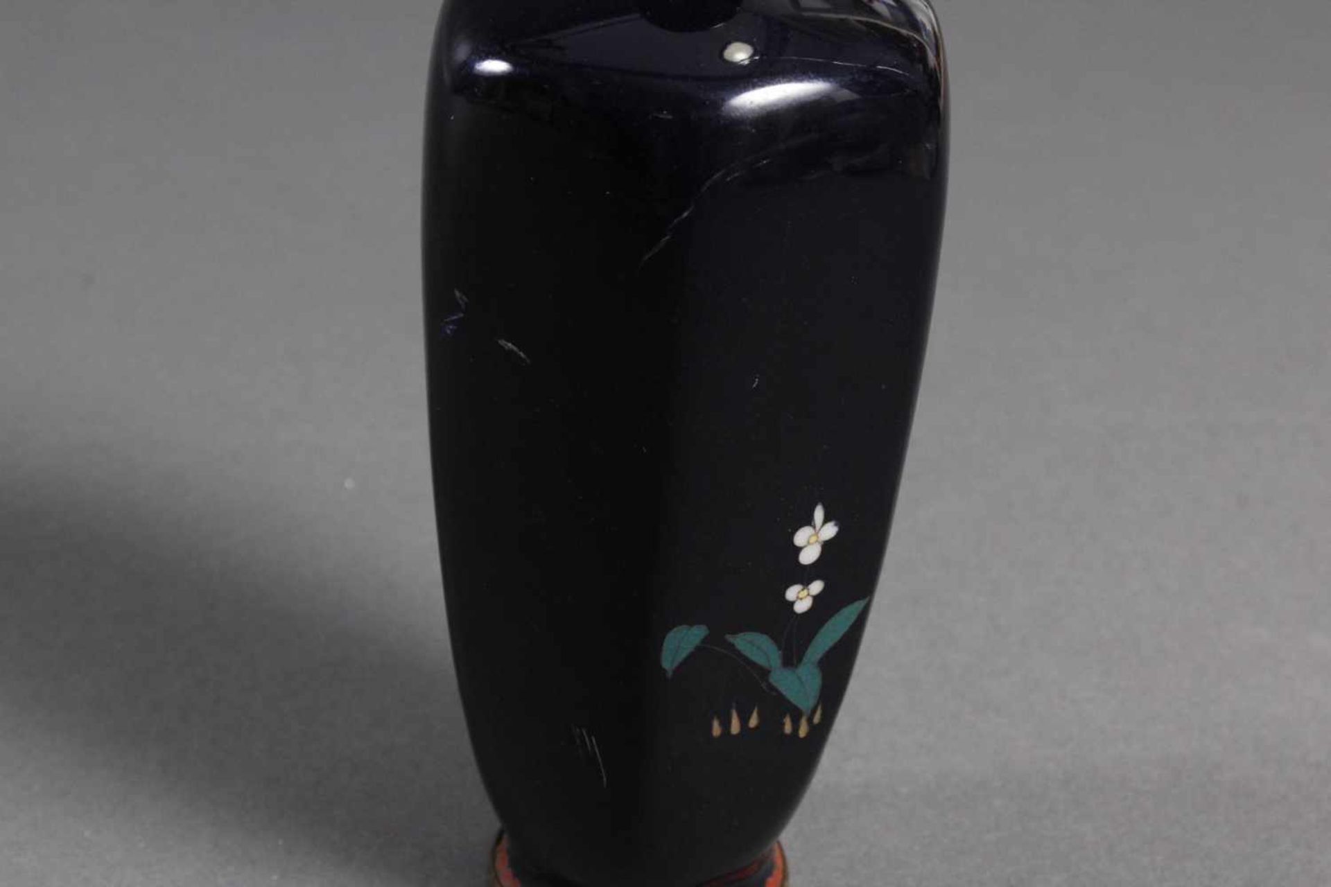 Silbersteg Cloisonné, Japan, Meiji Periode< - Bild 5 aus 7