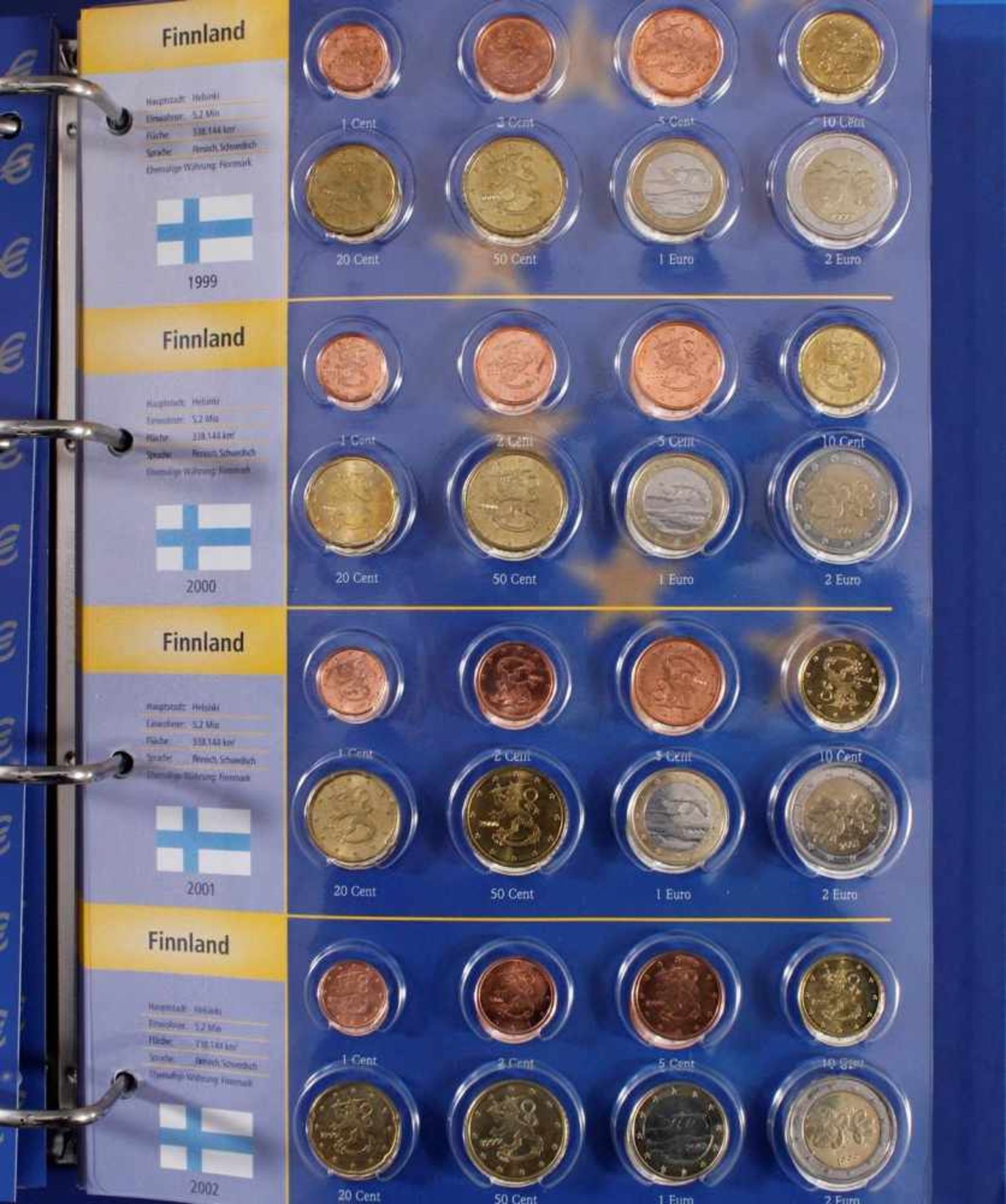 Sammelalbum Euro Münzen 1999-2002< - Bild 4 aus 11