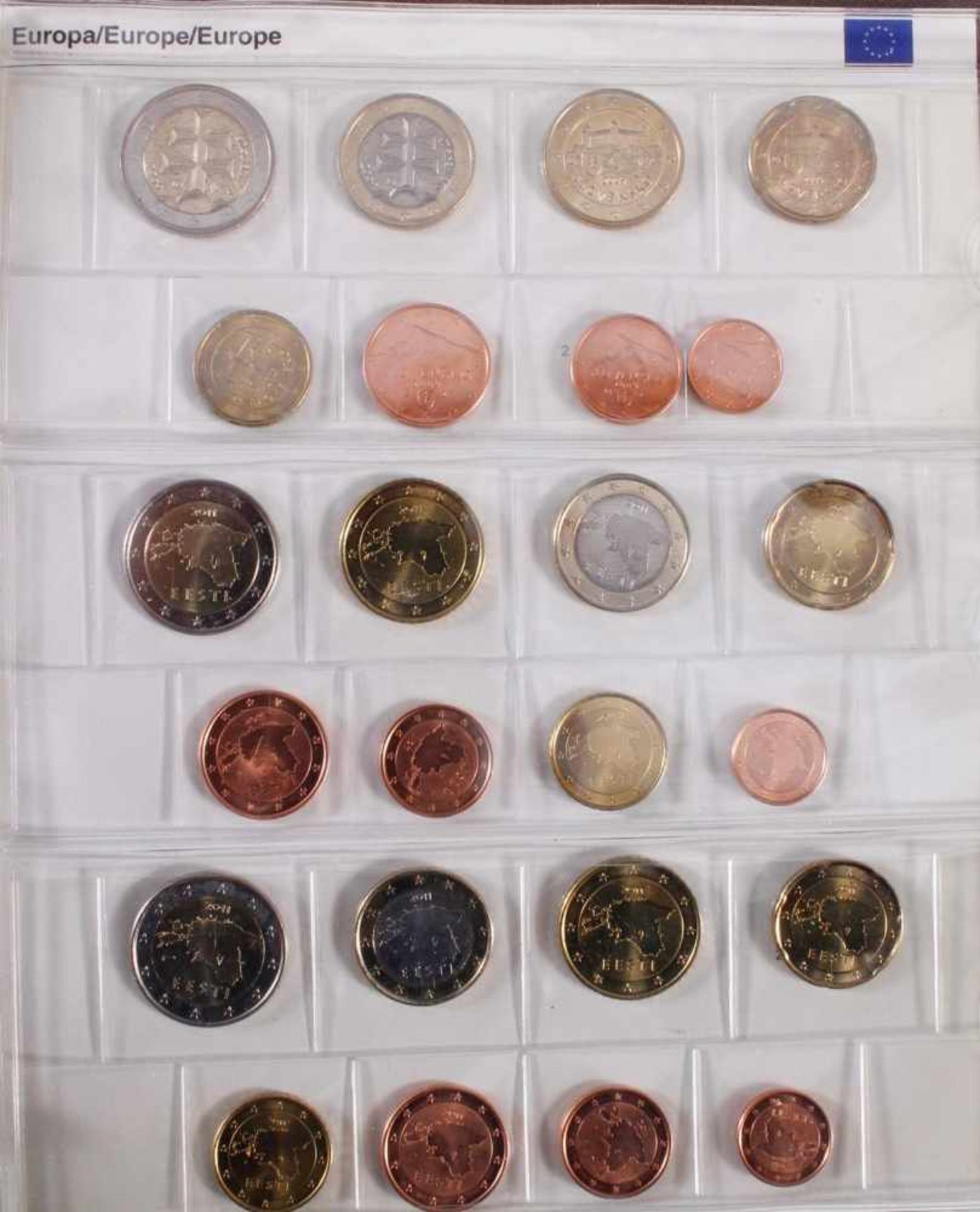 Kleine Euro-Münzsammlung< - Bild 11 aus 12