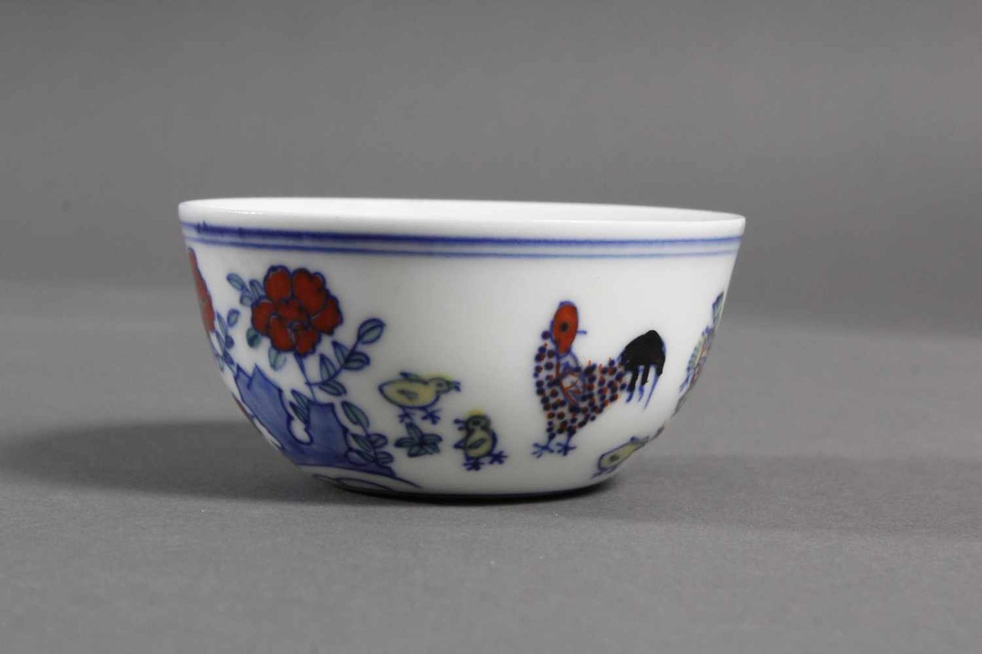 Kleine Porzellan Dukai Kumme, China wohl 19. Jahrhundert