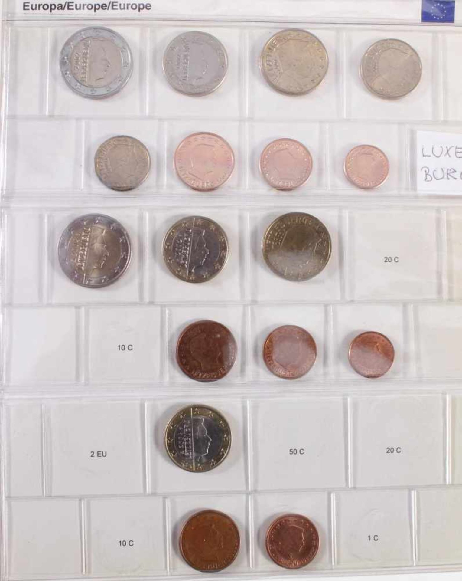 Kleine Euro-Münzsammlung< - Bild 4 aus 12