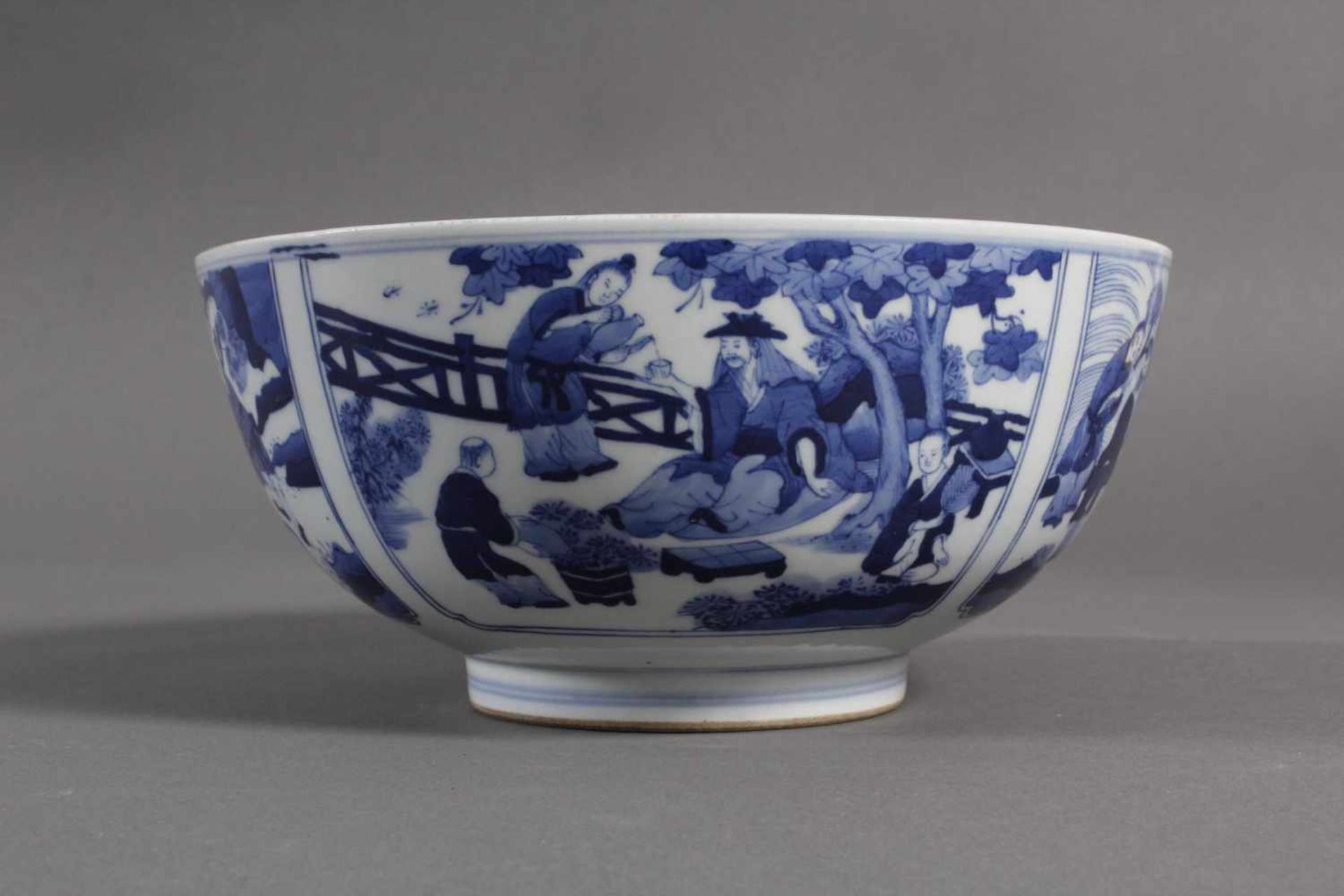 Porzellan-Kumme, China wohl 19. Jahrhundert - Image 5 of 9