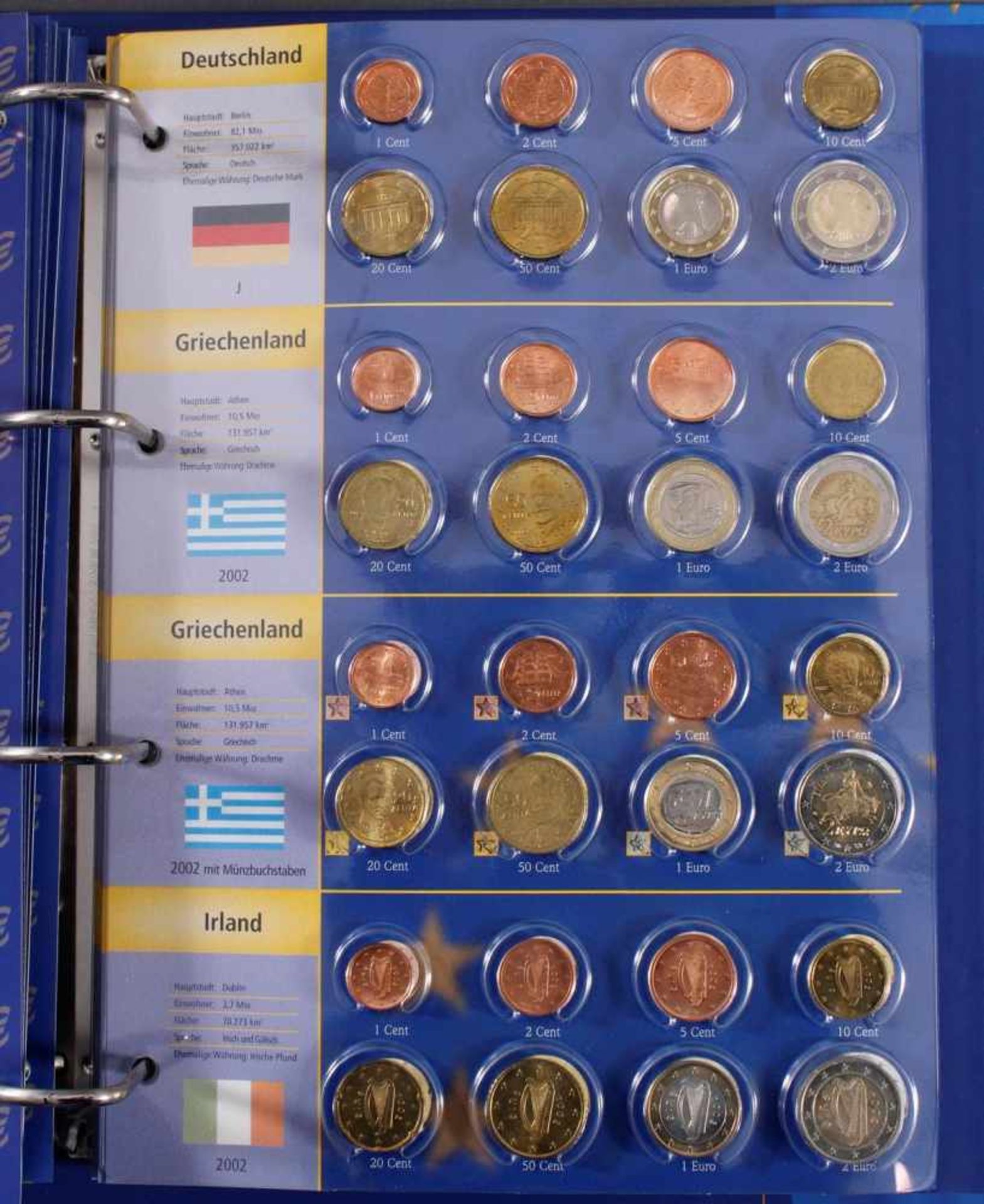 Sammelalbum Euro Münzen 1999-2002< - Bild 7 aus 11
