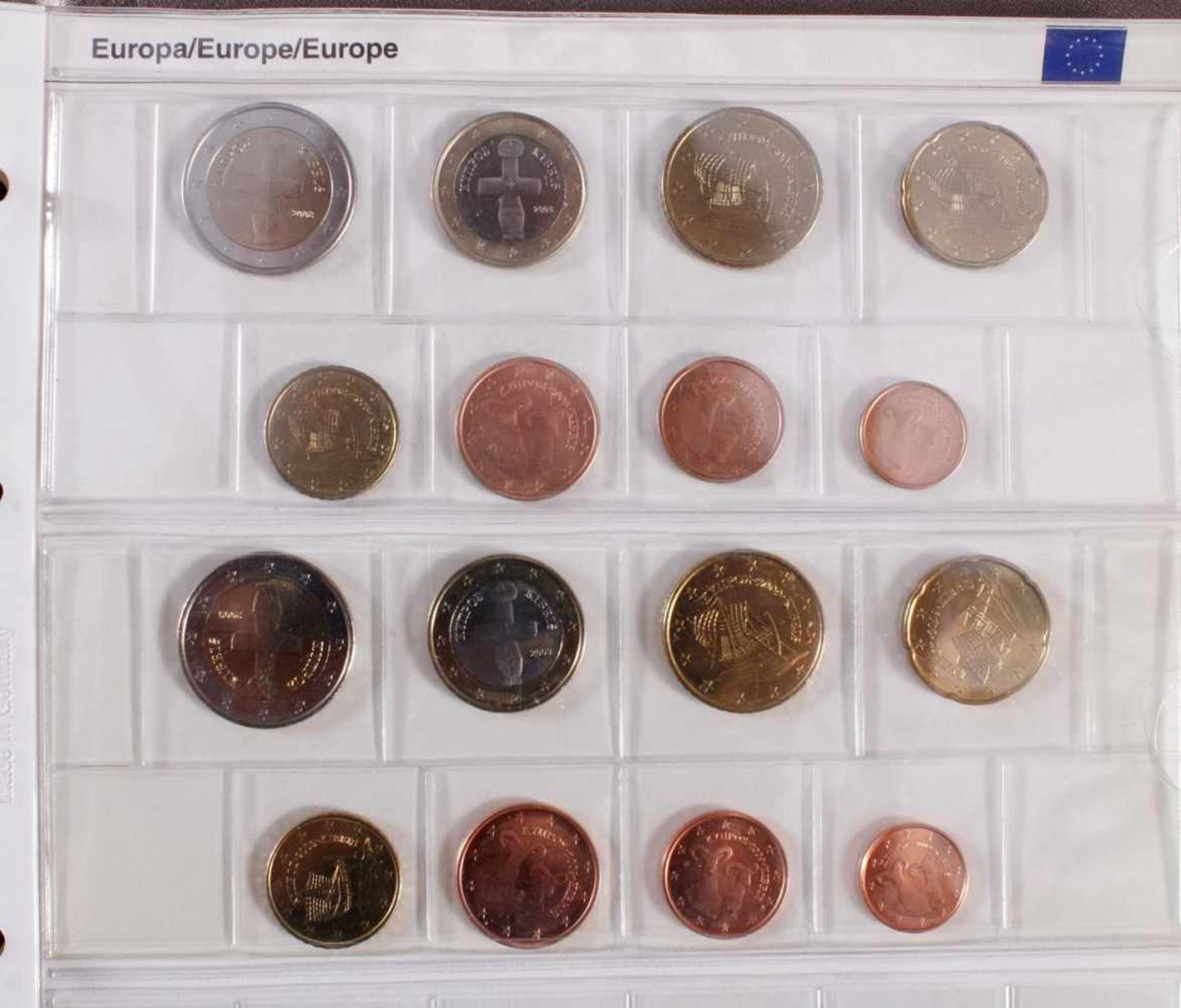 Kleine Euro-Münzsammlung< - Bild 10 aus 12