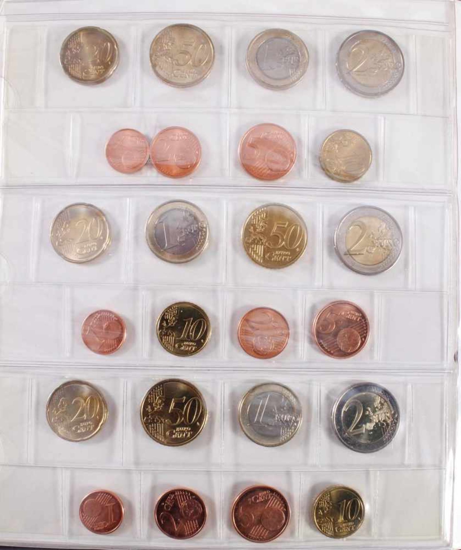 Kleine Euro-Münzsammlung< - Bild 12 aus 12