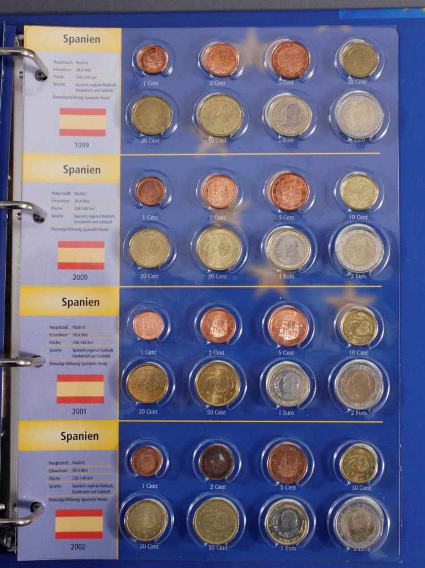 Sammelalbum Euro Münzen 1999-2002< - Bild 11 aus 11