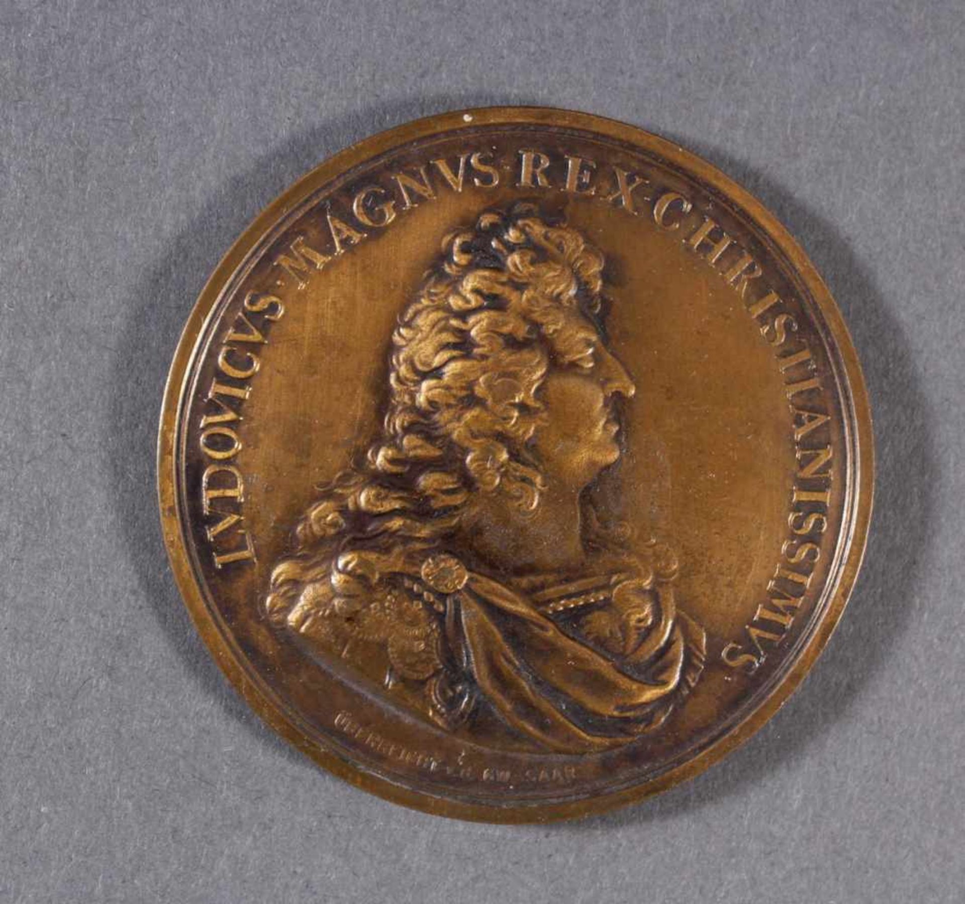 Louis XIV, 1643-1715. Prämienmedaille<