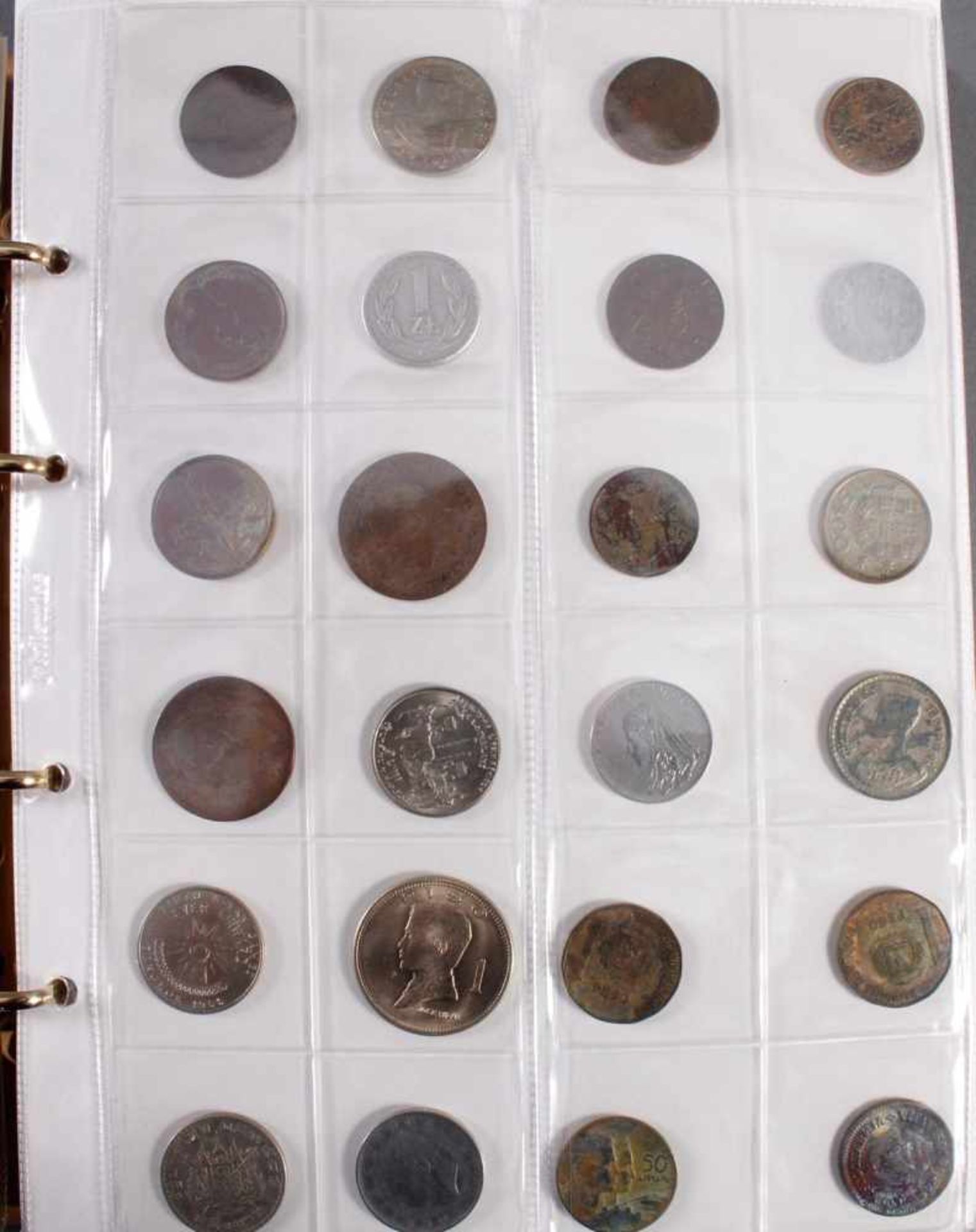 Münzalbum Alle Welt mit modernen Silbermünzen<b - Bild 4 aus 6