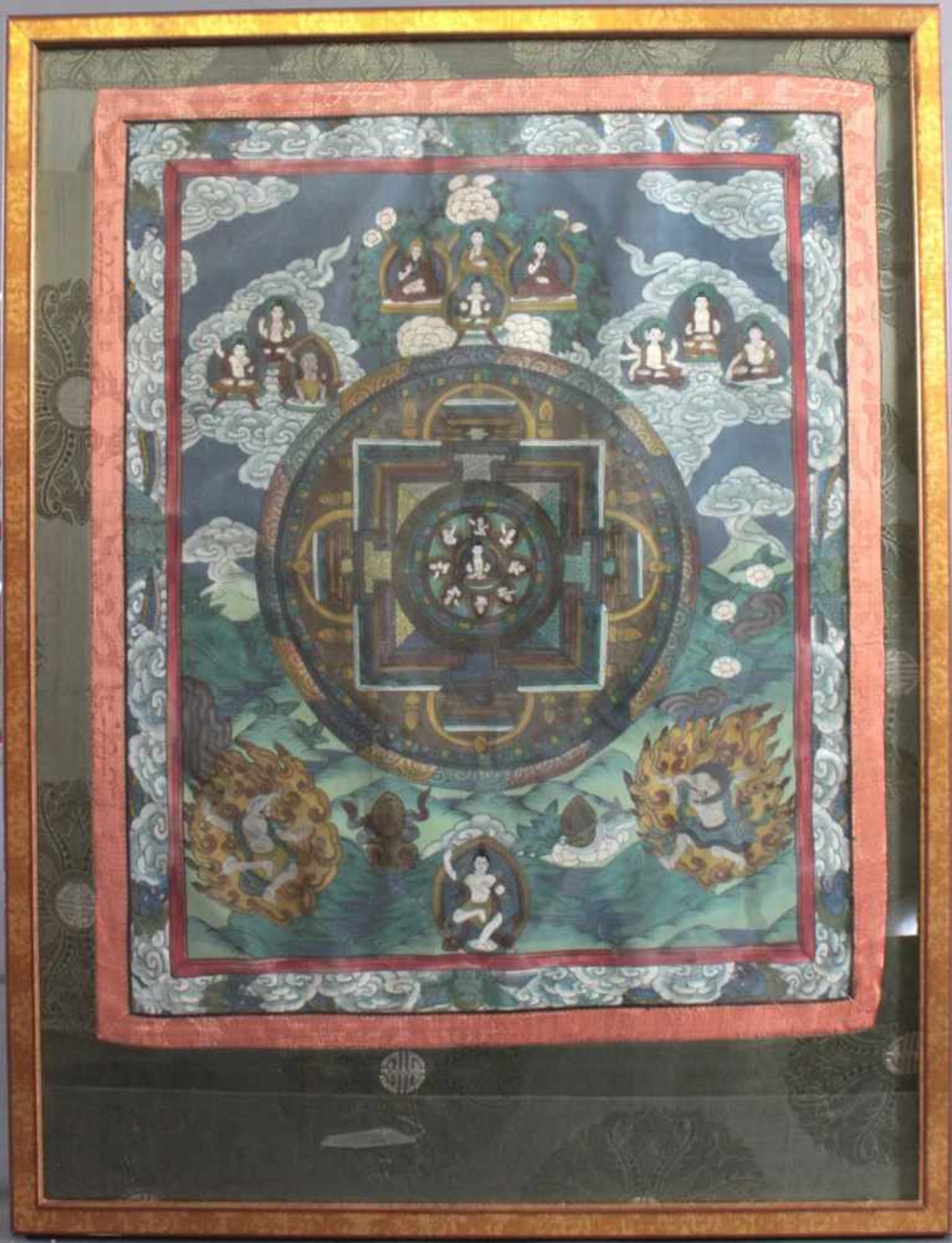 Thanka, Tibet um 1900