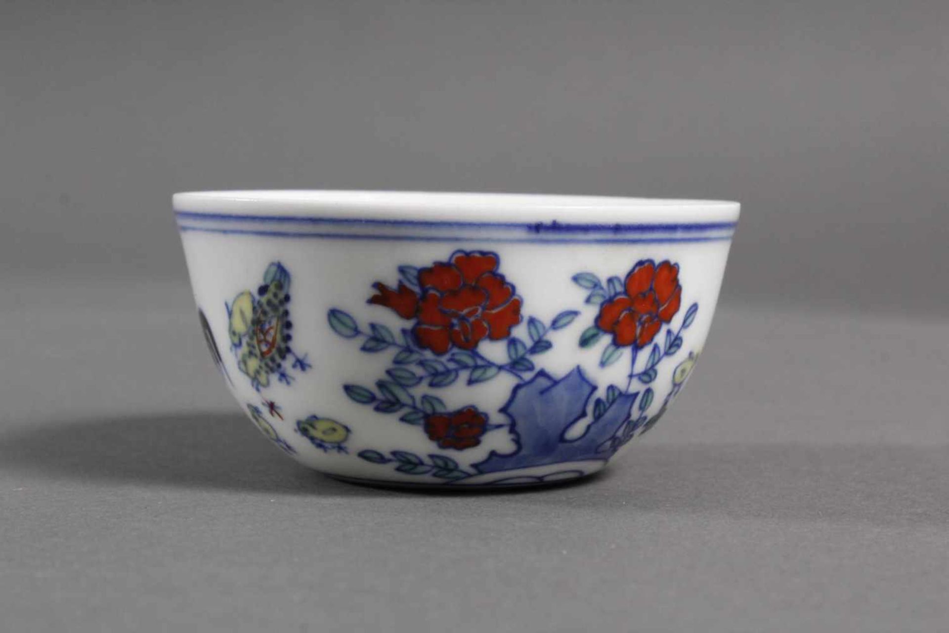 Kleine Porzellan Dukai Kumme, China wohl 19. Jahrhundert - Bild 2 aus 6