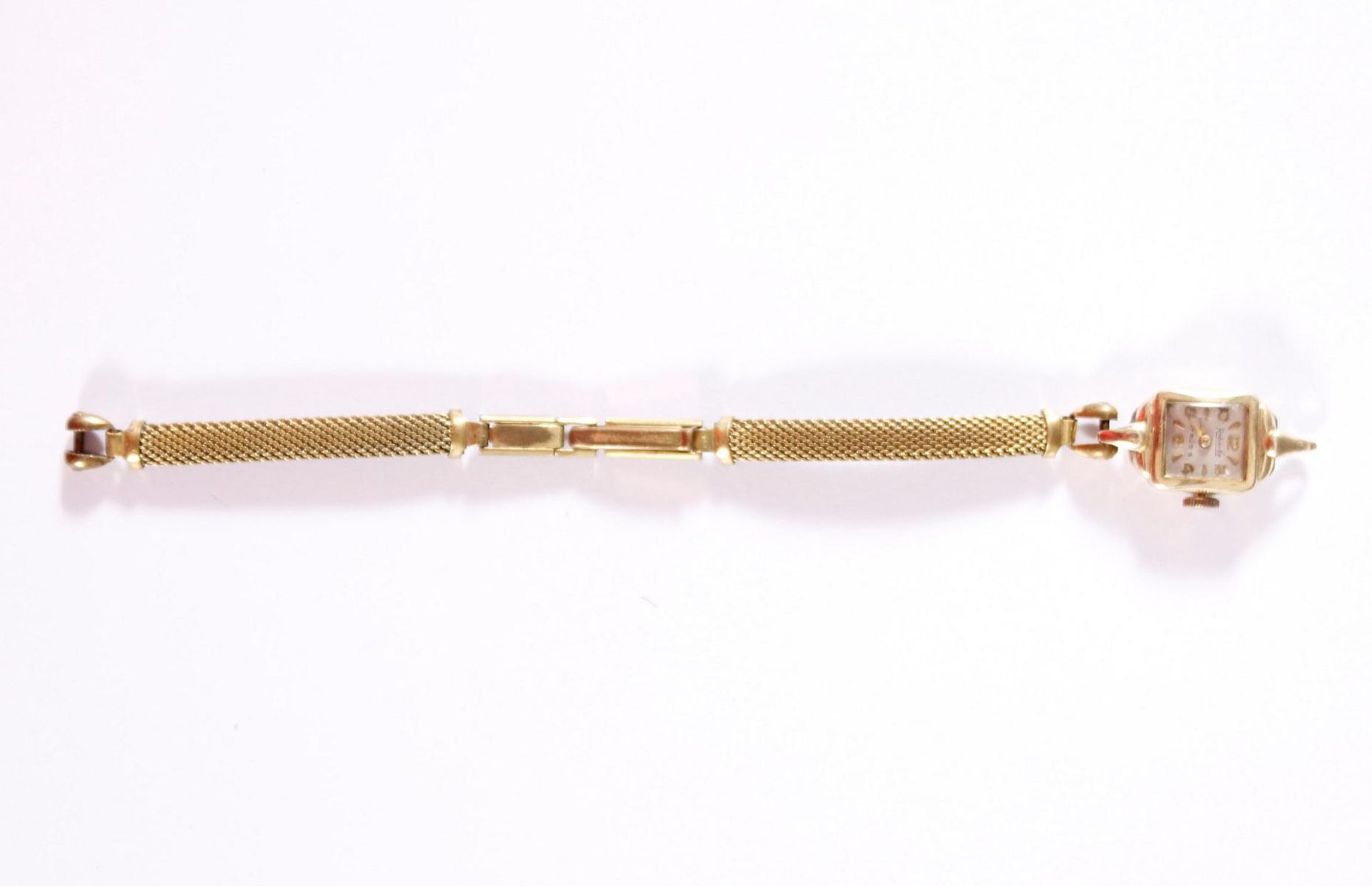 Antike Damenarmbanduhr, Roberta, 14 Karat Gelbgold - Image 2 of 4