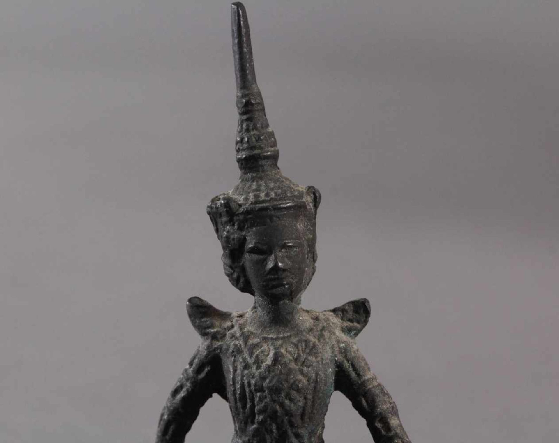 Antike Bronzeskulptur, Thailand - Image 5 of 6