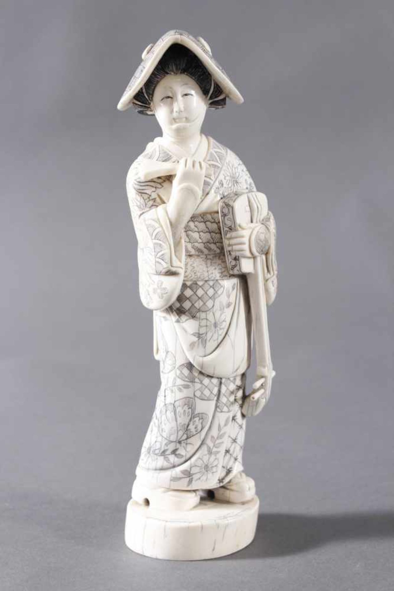 Elfenbeinfigur, Japan um 1900