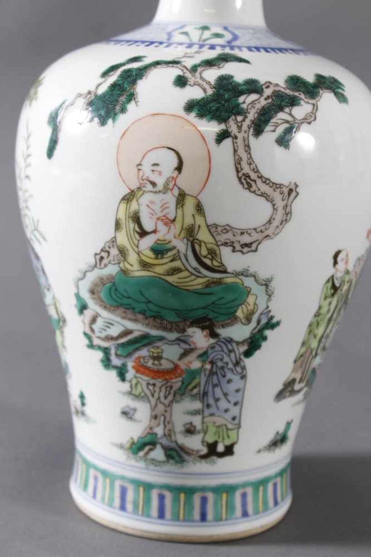 Meiping Porzellanvase, China, 19. Jahrhundert - Bild 3 aus 3