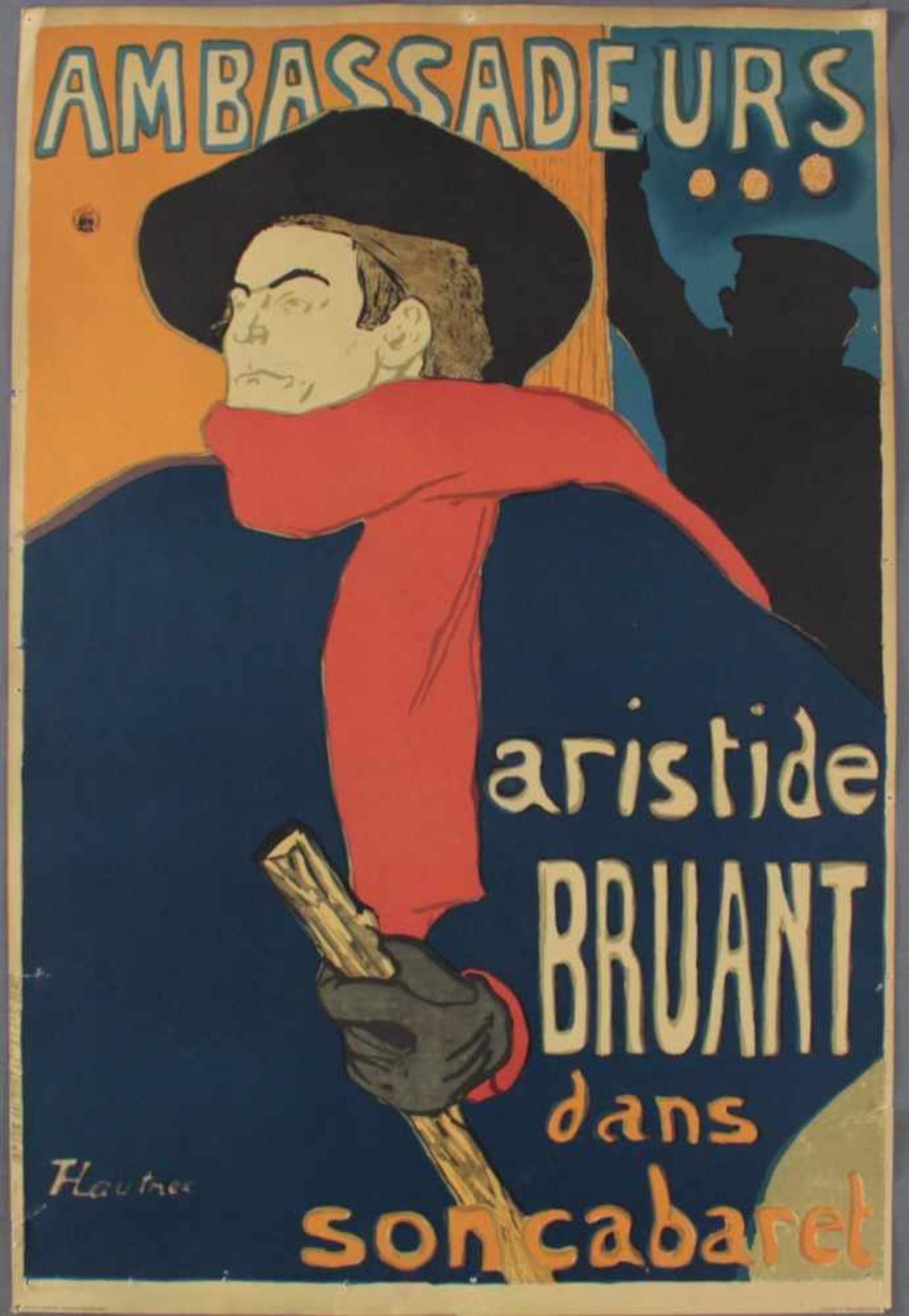 Plakat - Henri de Toulouse-Lautrec (1864-1901), "Ambassadeurs"