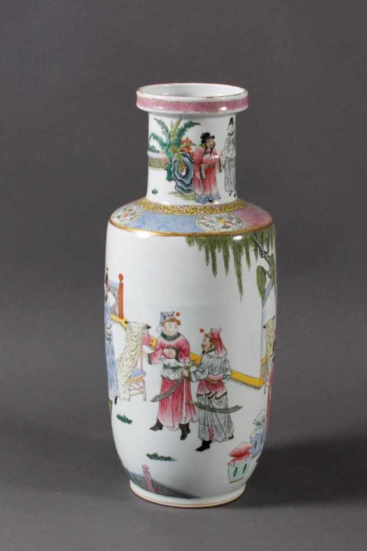 Porzellan-Ziervase, China 18. / 19. Jahrhundert - Image 2 of 4