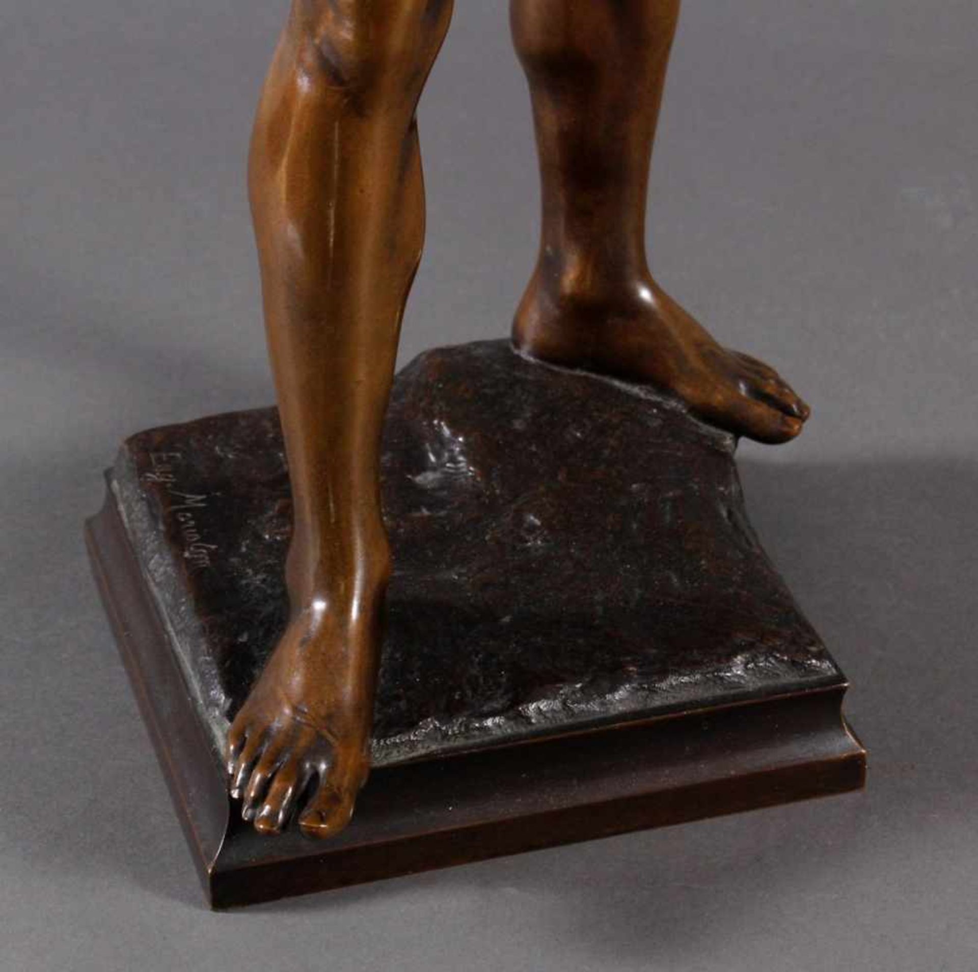 Eugène MARIOTON (1854-1933), Bronze-Skulptur - Bild 3 aus 4