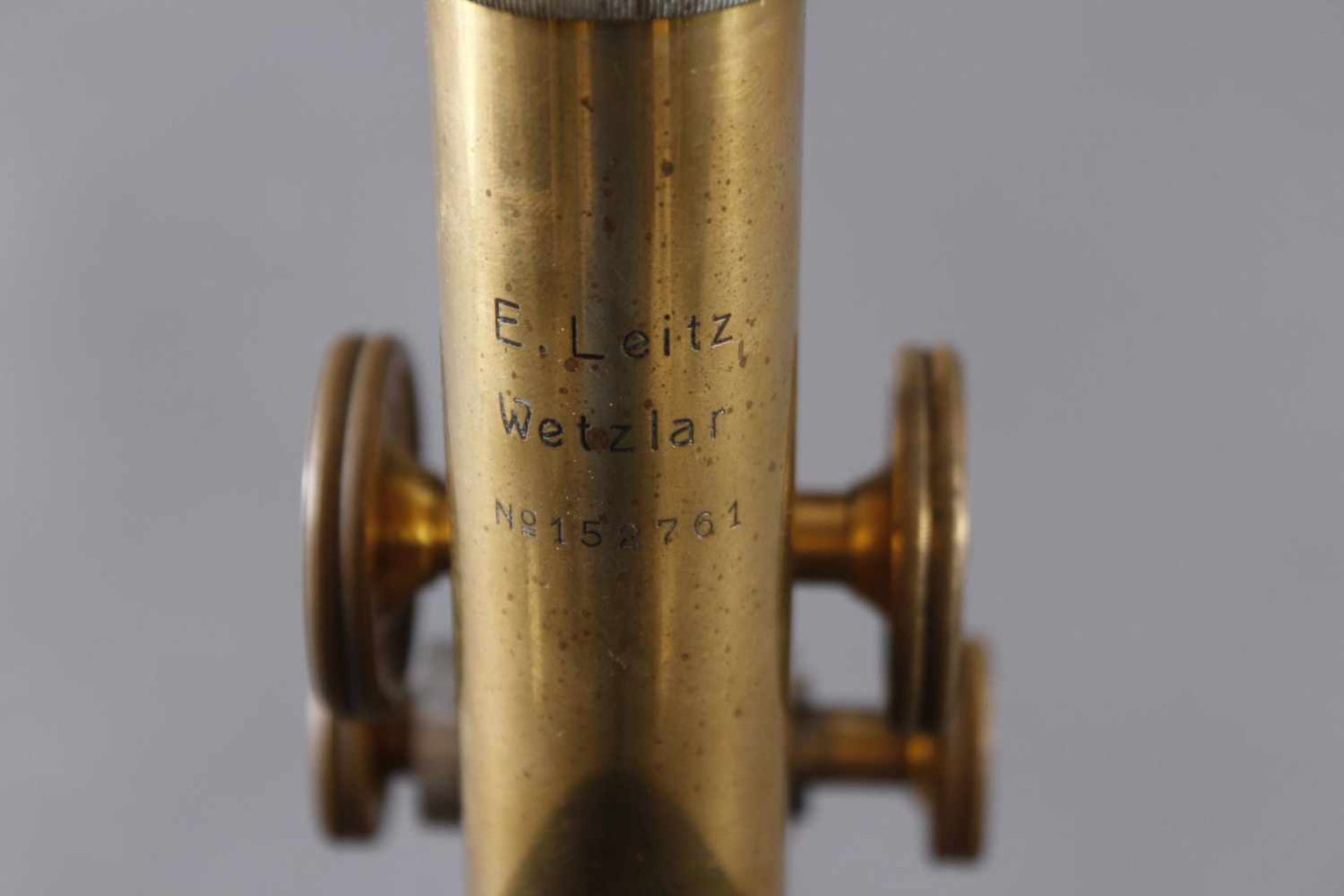 Mikroskop, Ernst Leitz um 1905 - Bild 4 aus 4
