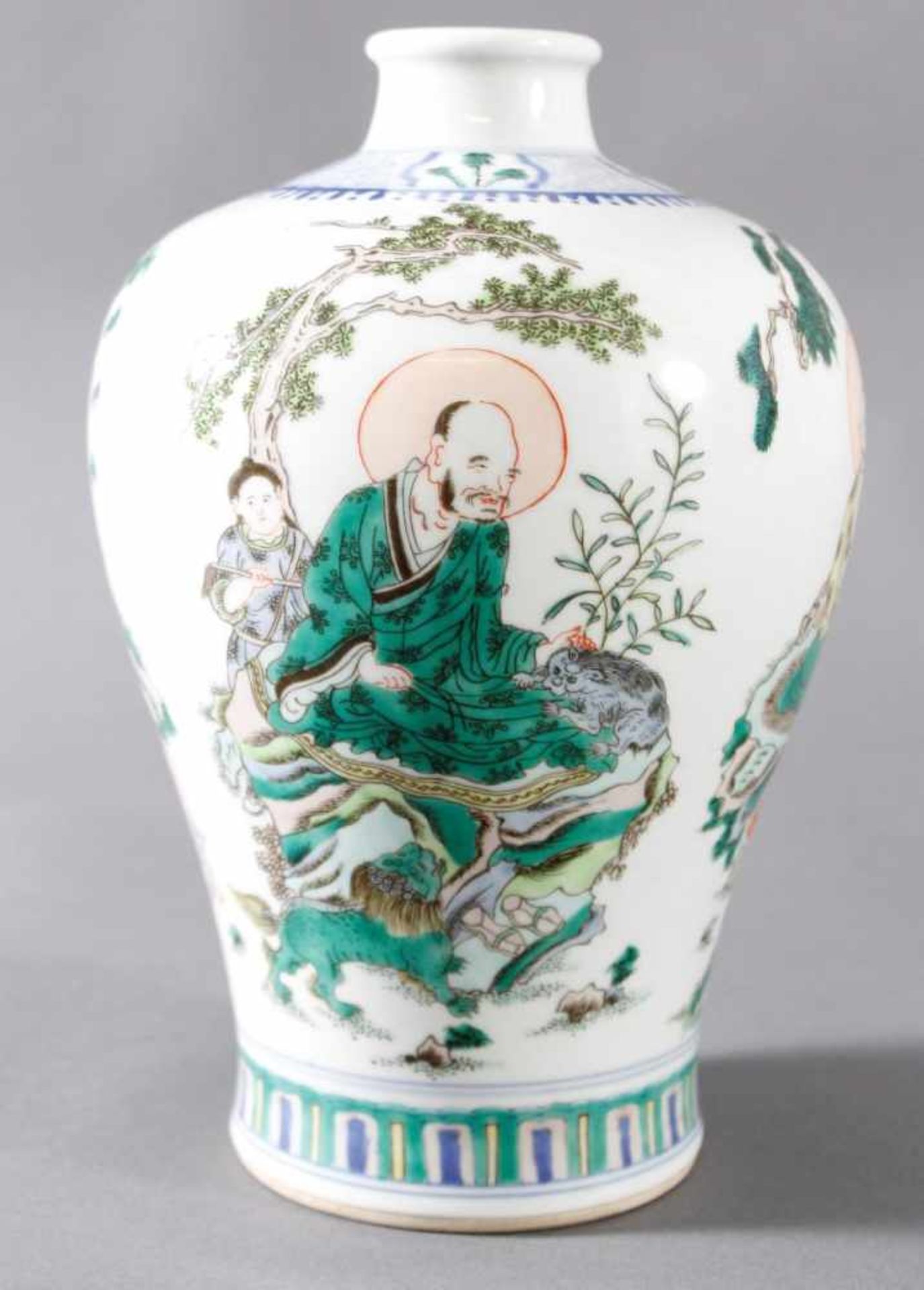 Meiping Porzellanvase, China, 19. Jahrhundert - Bild 2 aus 3