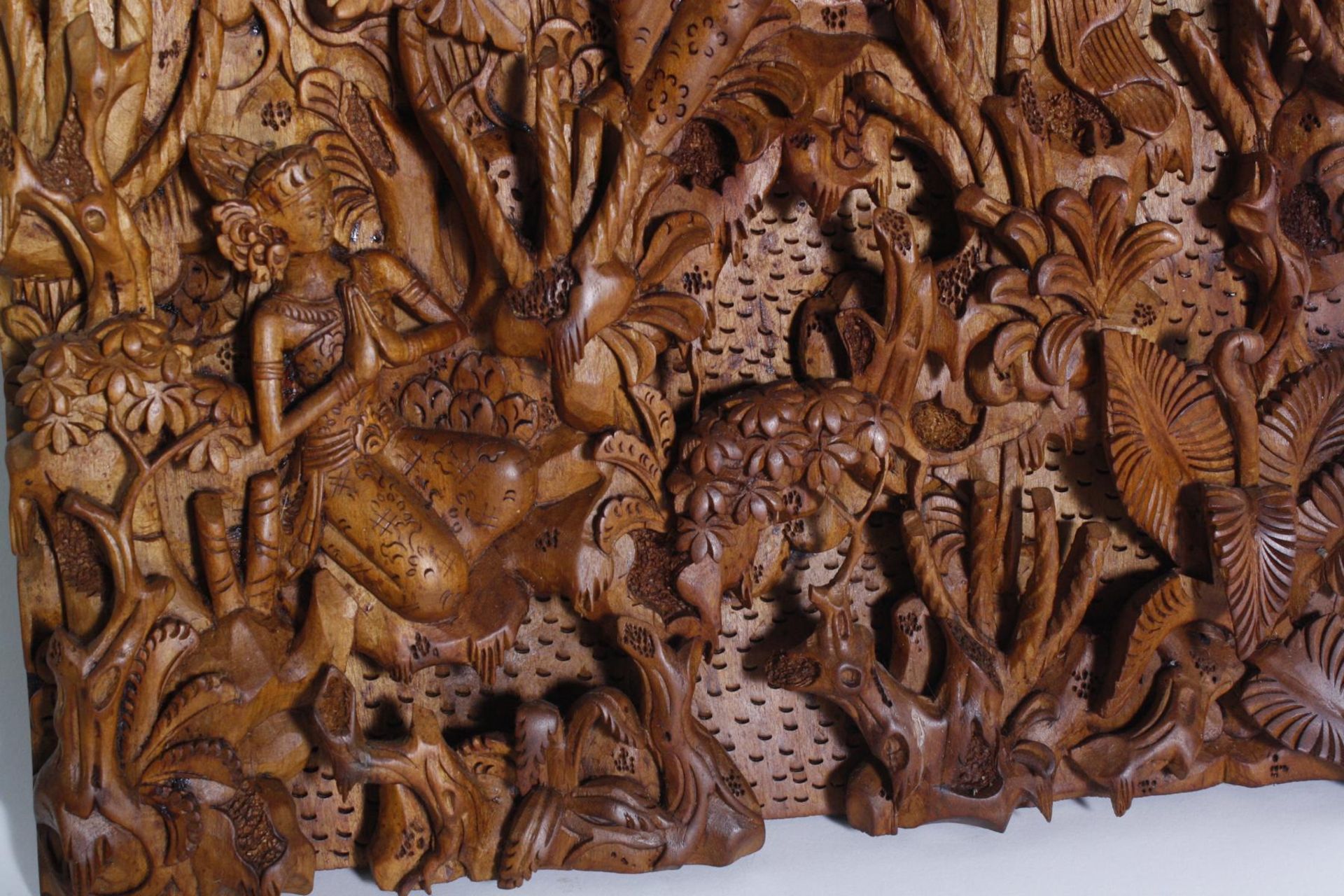 Holz Relief, Indonesien, 2. Hälfte 20. Jahrhundert - Bild 3 aus 4