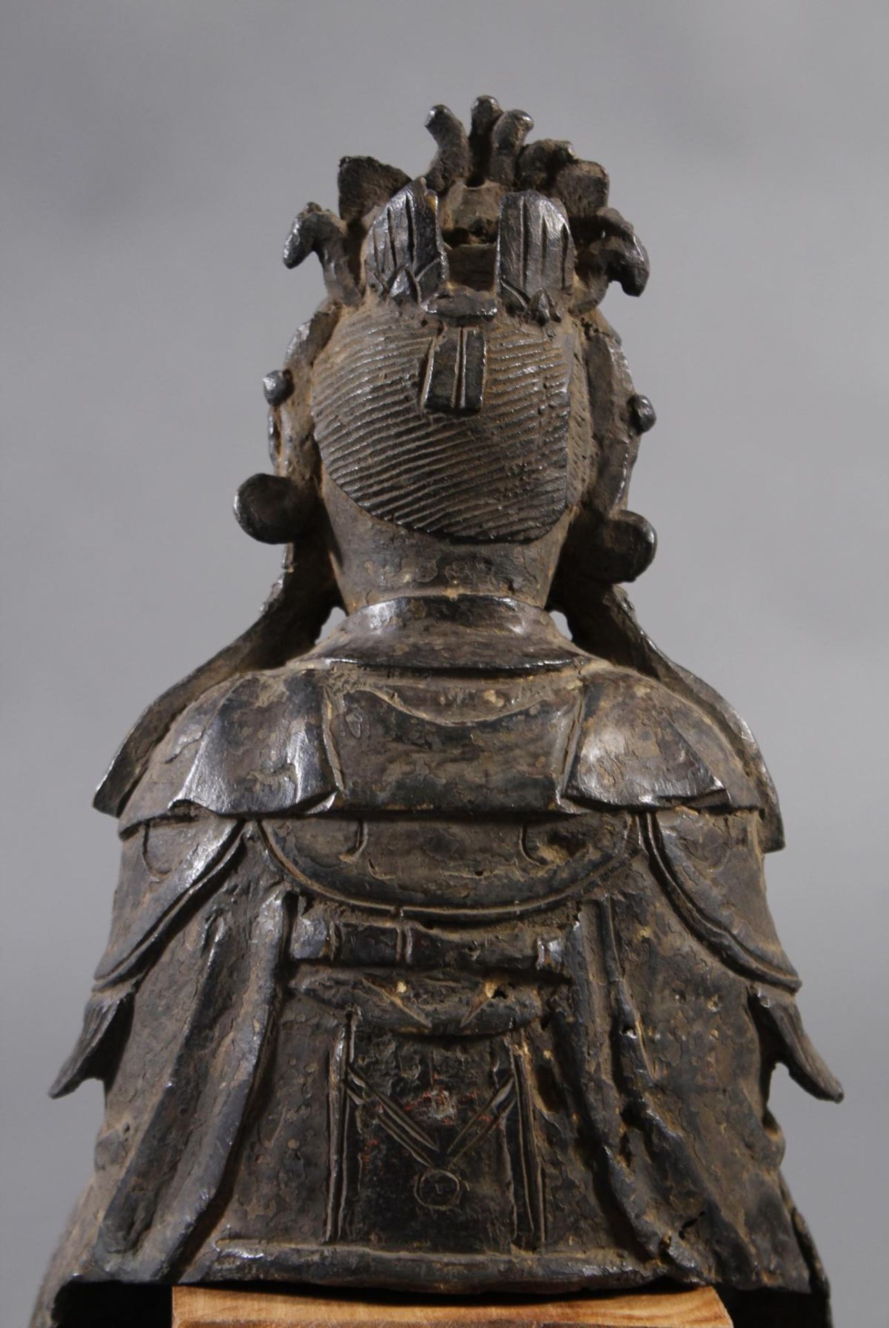 Bronze Buddha / Guanyin, China Ming-Dynastie - Bild 5 aus 6