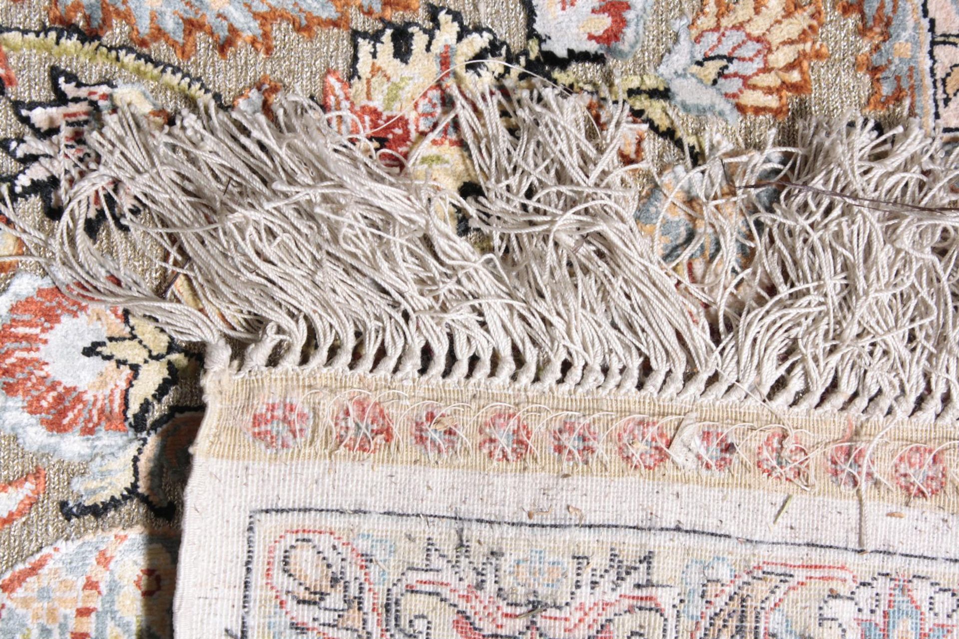 Teppich, Täbriz, China Seide - Bild 3 aus 3