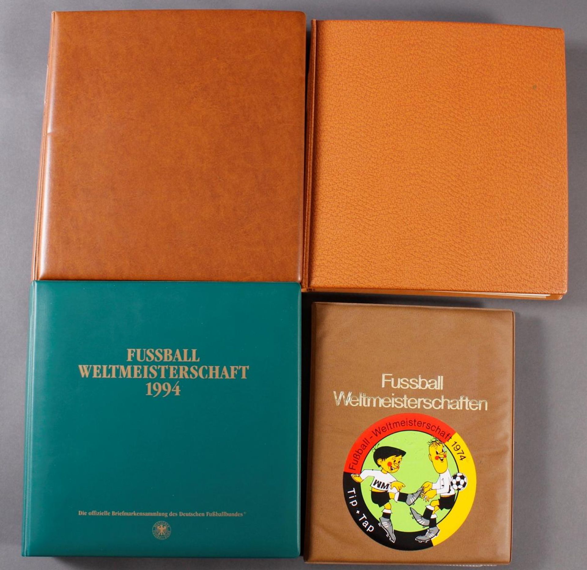 Briefmarken Sammlung, Thema Fußball WM 1974 und 1994